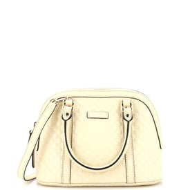 Gucci Convertible Dome Satchel (Outlet) Microguccissima Leather Mini