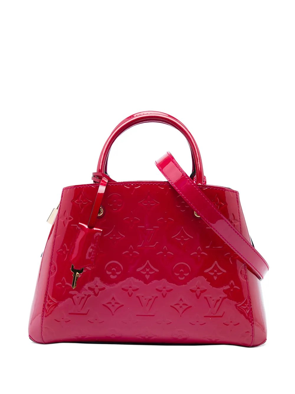 2015 Monogram Vernis Montaigne BB satchel