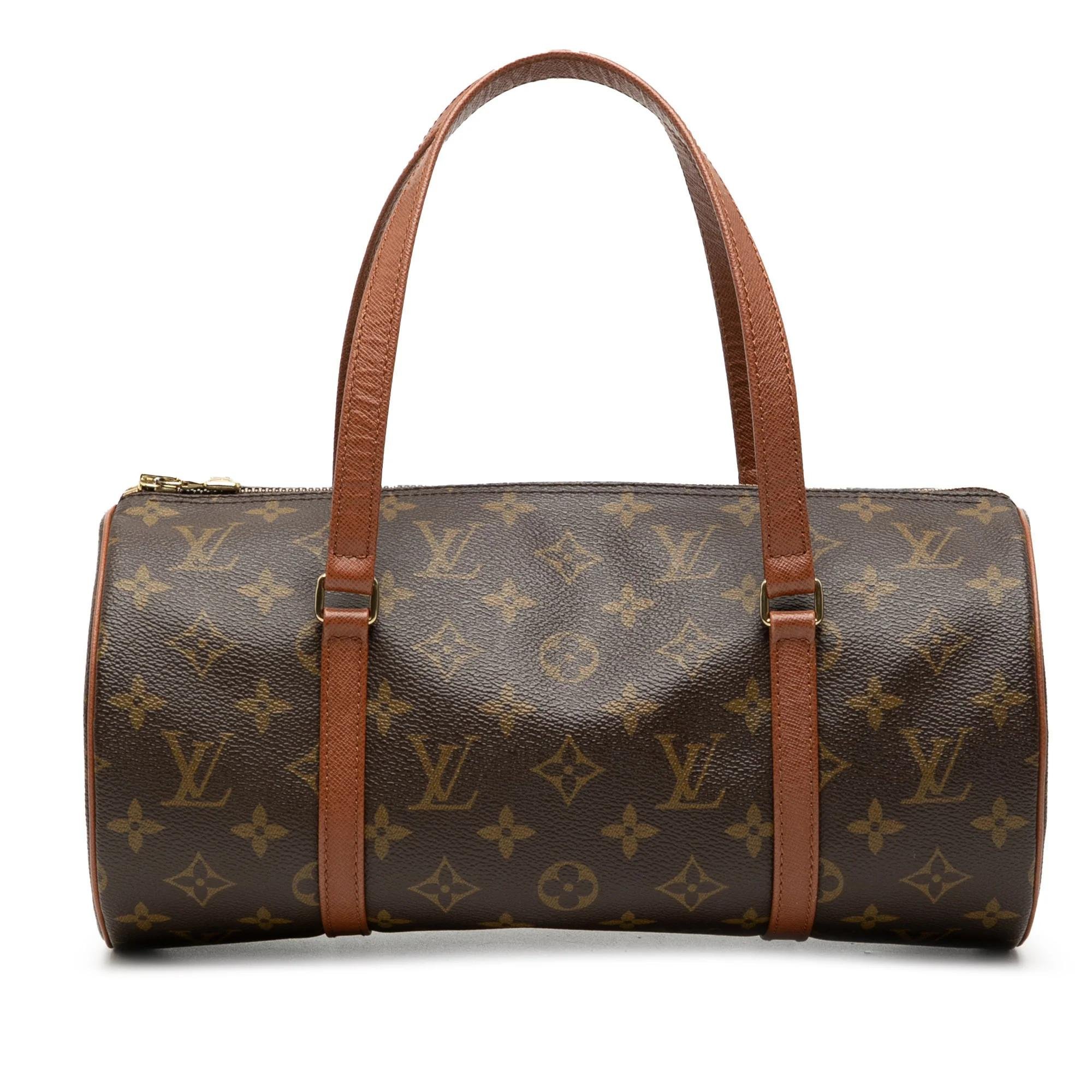 Papillon leather handbag