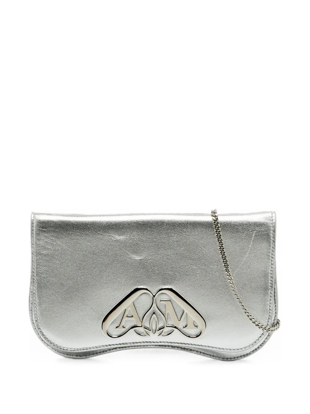 mini The Seal chain clutch bag