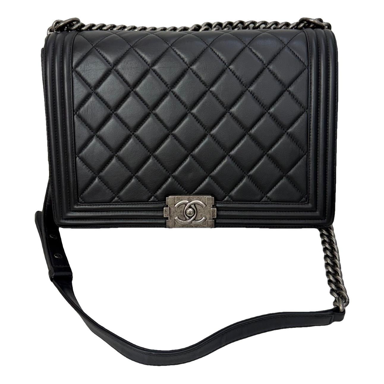 Boy leather crossbody bag