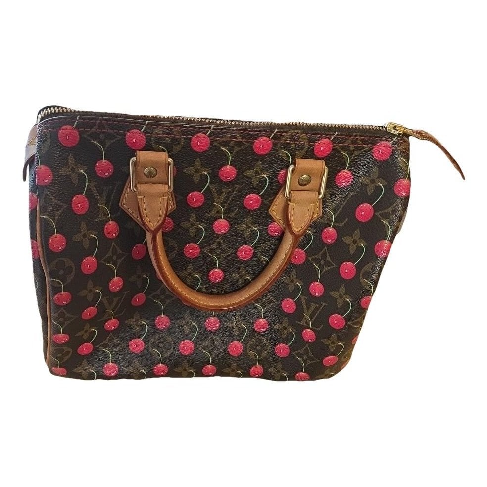 Speedy vinyl handbag