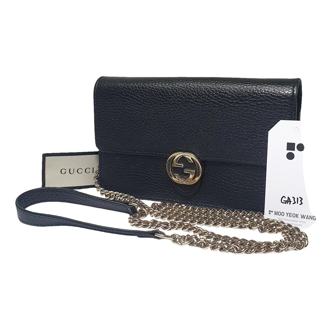Leather handbag