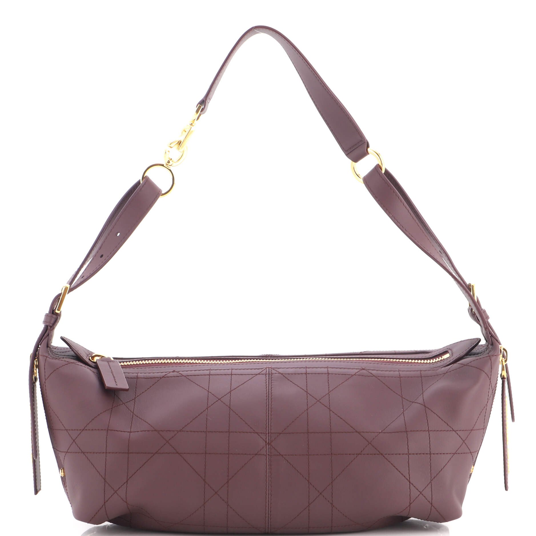 D-Journey Bag Macrocannage Quilt Calfskin Medium