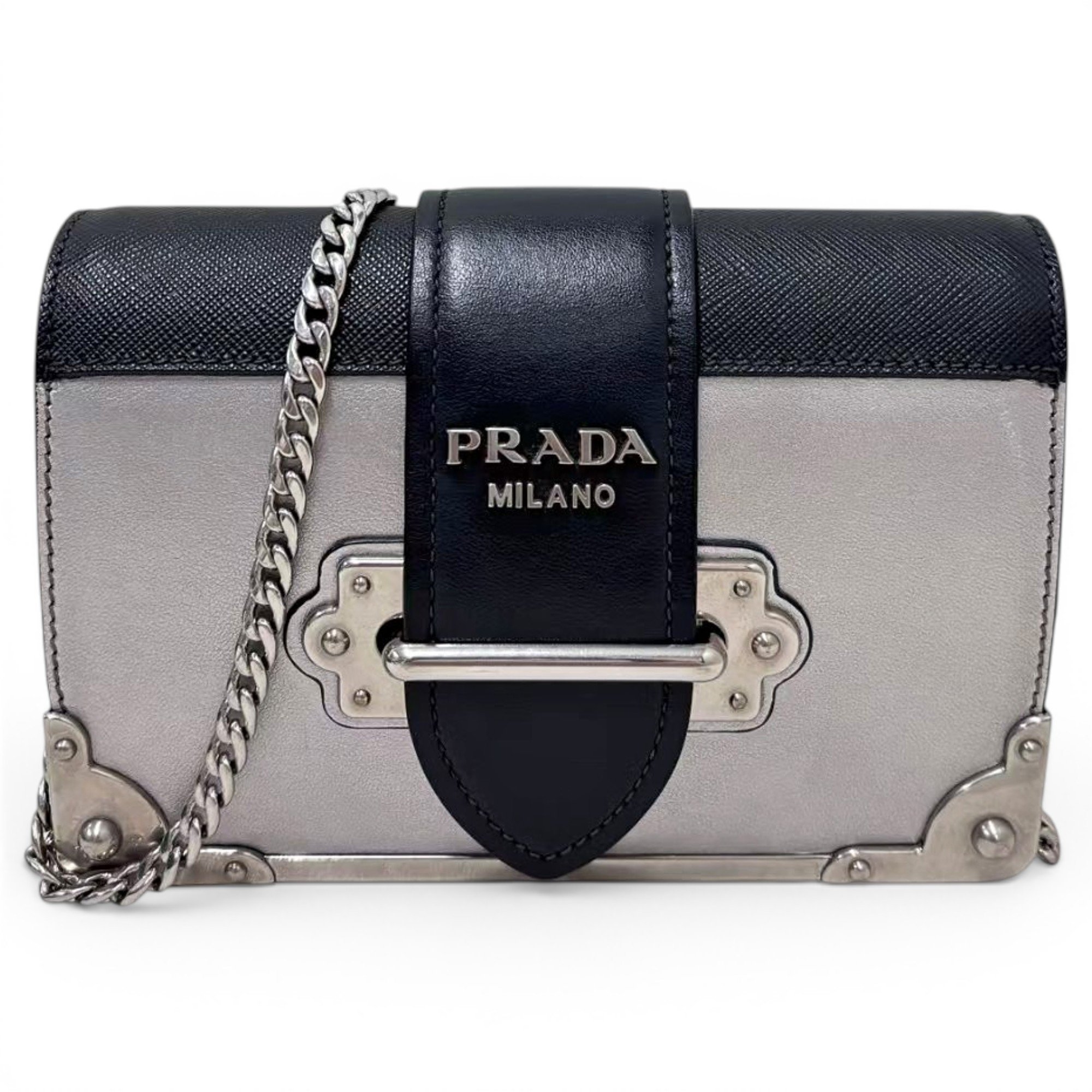 Pionnière leather handbag