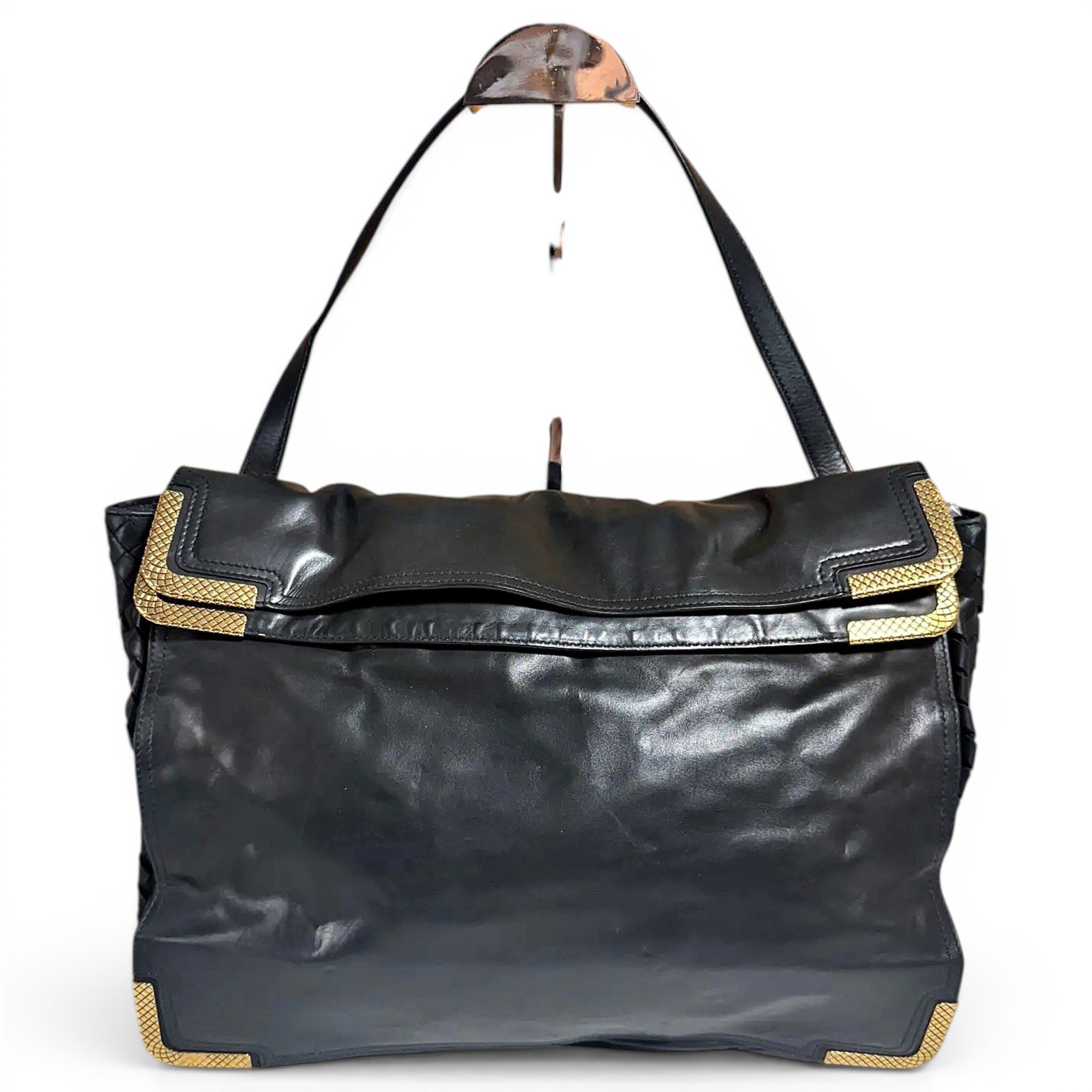 Leather handbag