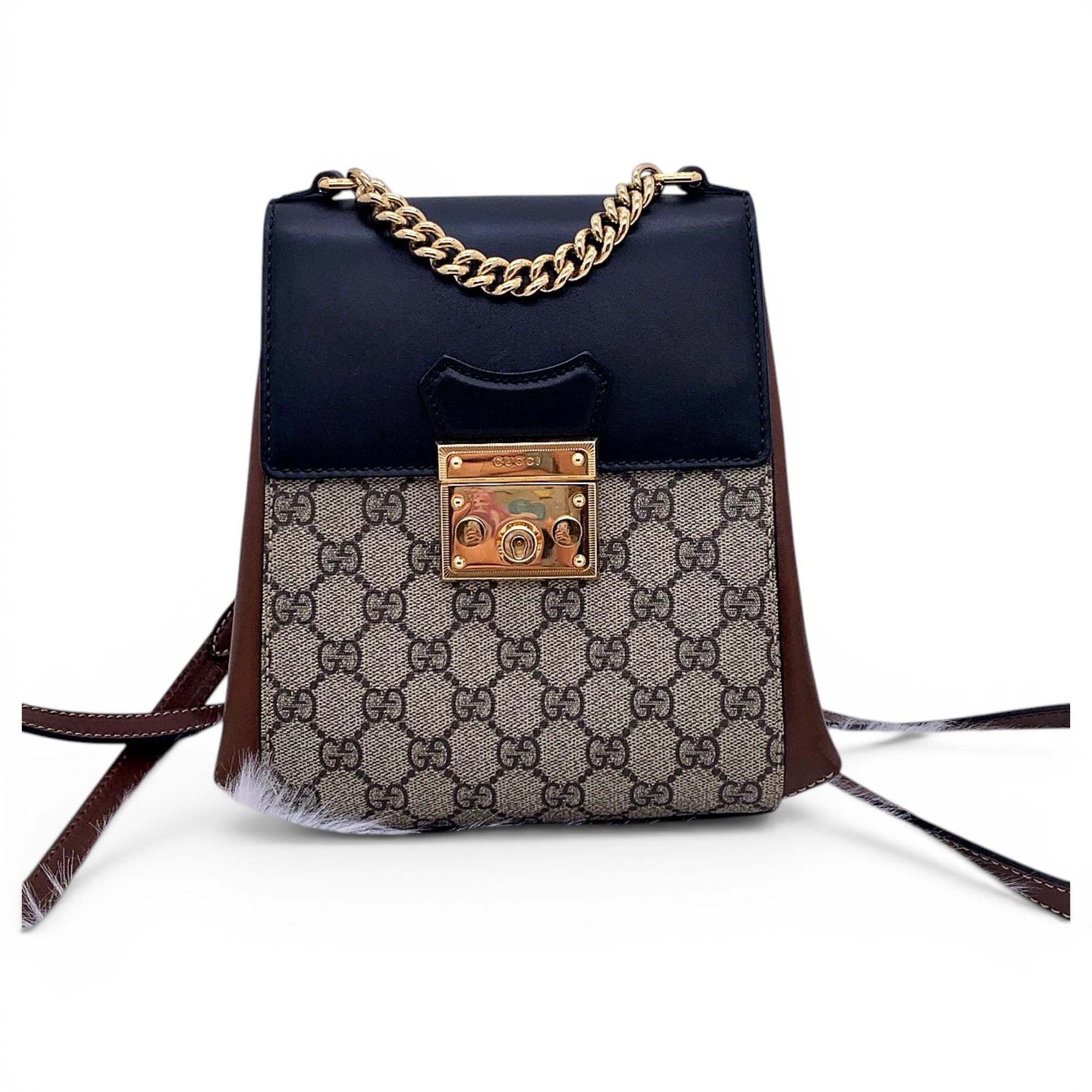 Leather backpack