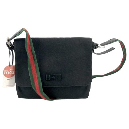 Lady Web leather handbag