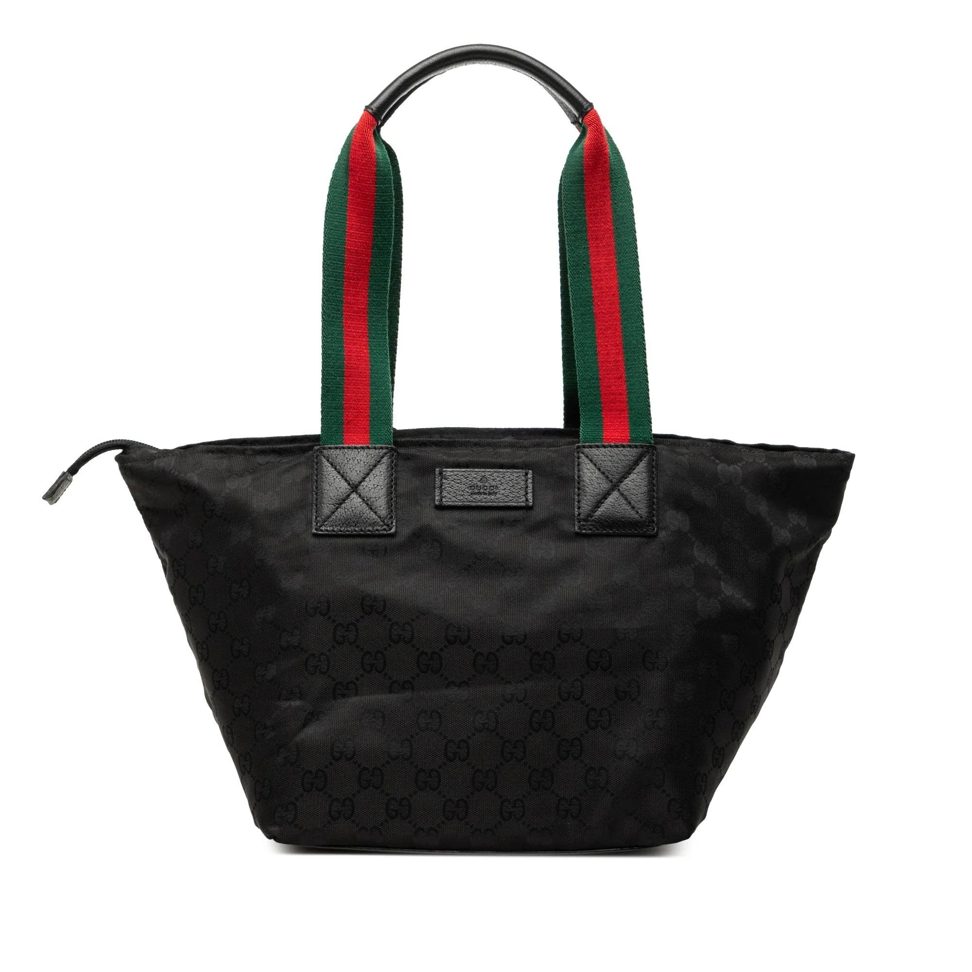 Gucci B leather tote