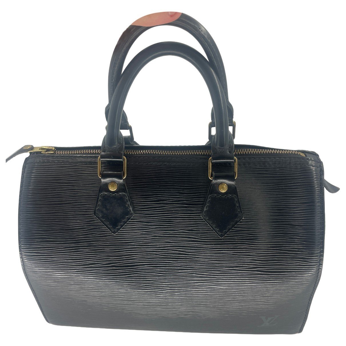 Speedy leather handbag