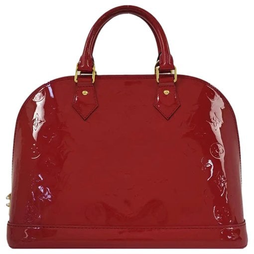Alma patent leather handbag