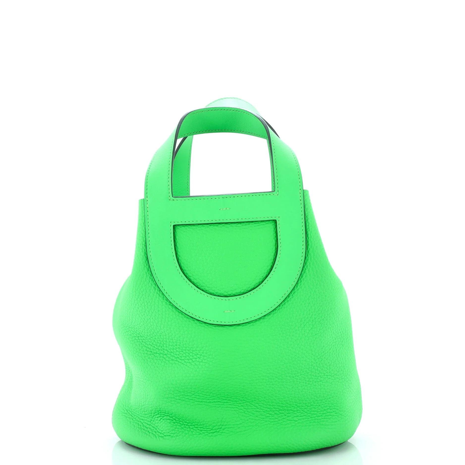 Leather tote