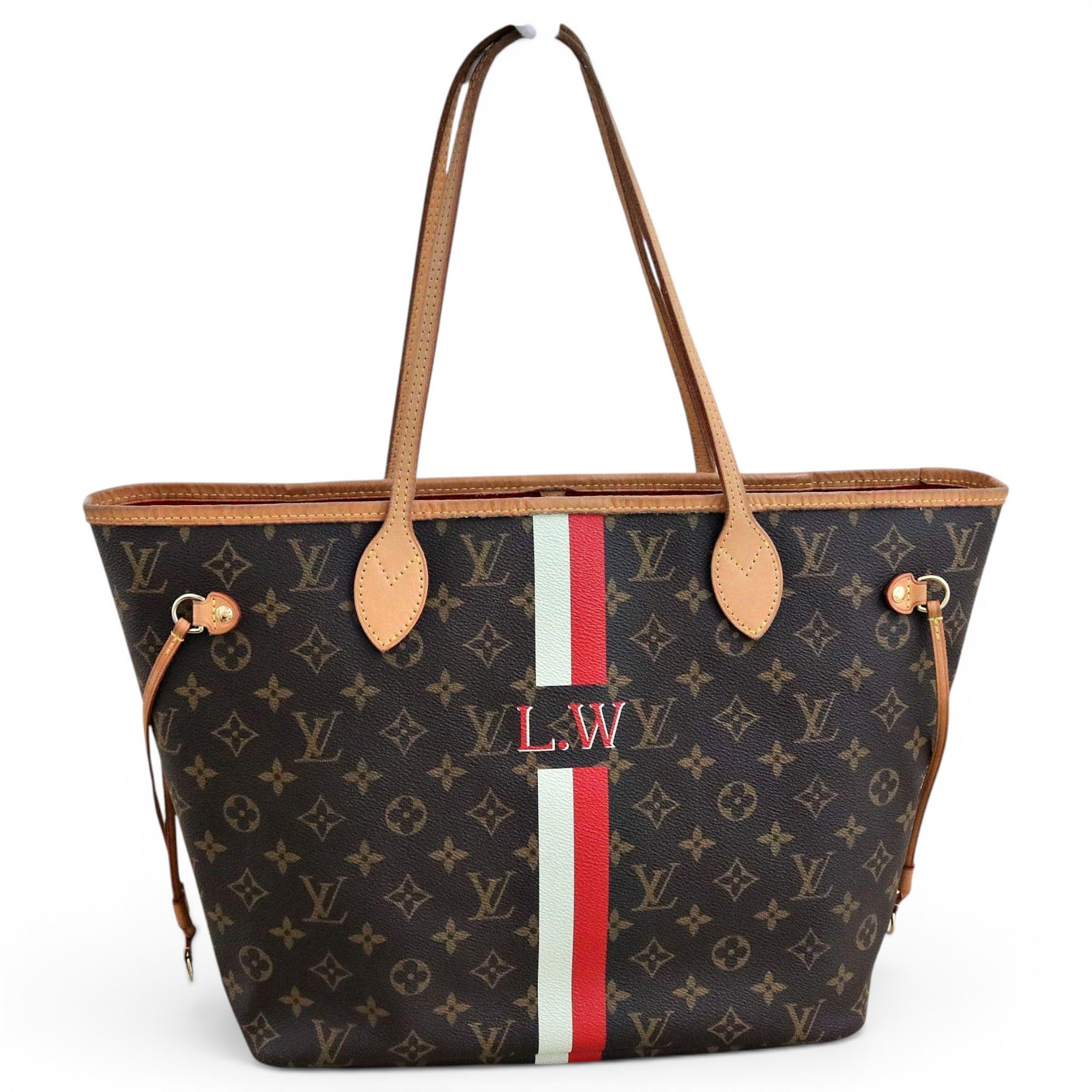 Neverfull leather tote