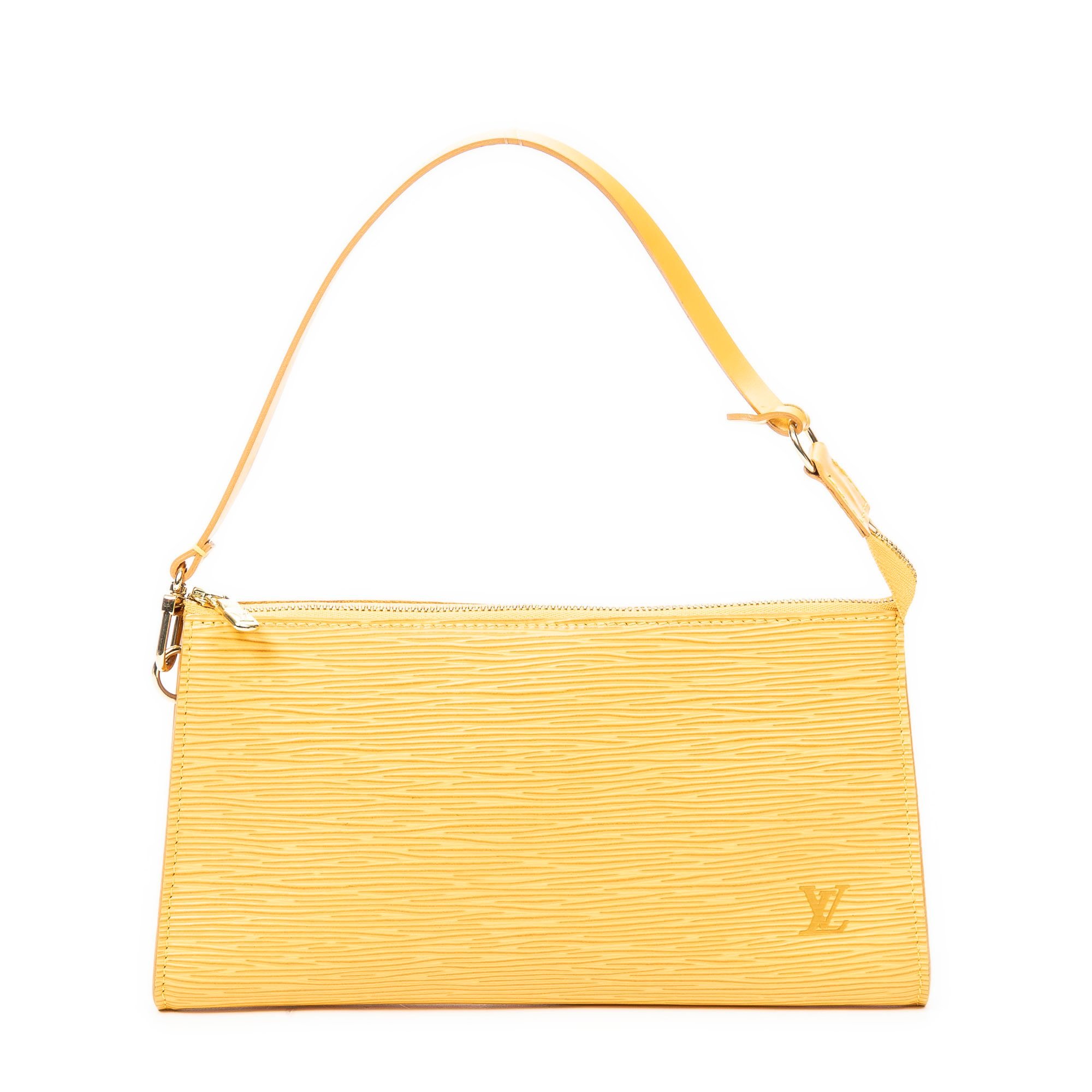 Musette leather handbag