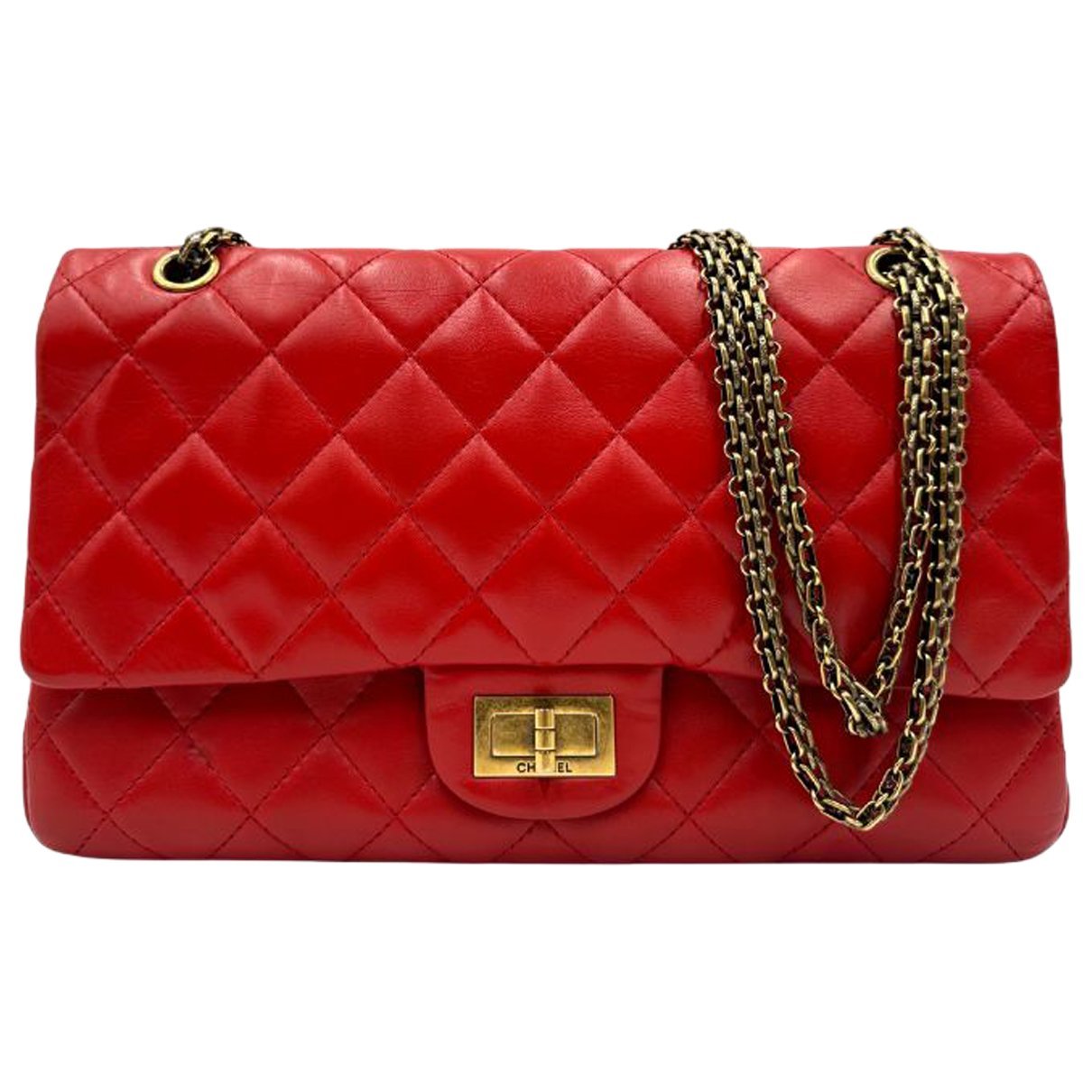 2.55 leather handbag