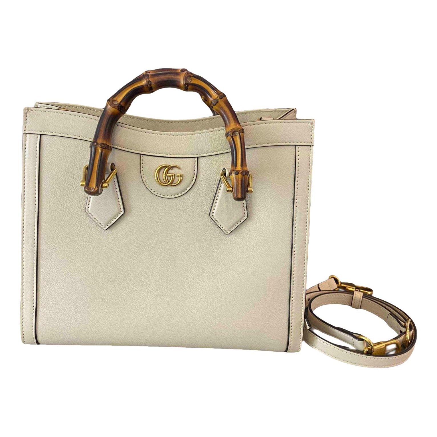 Diana Bamboo leather tote