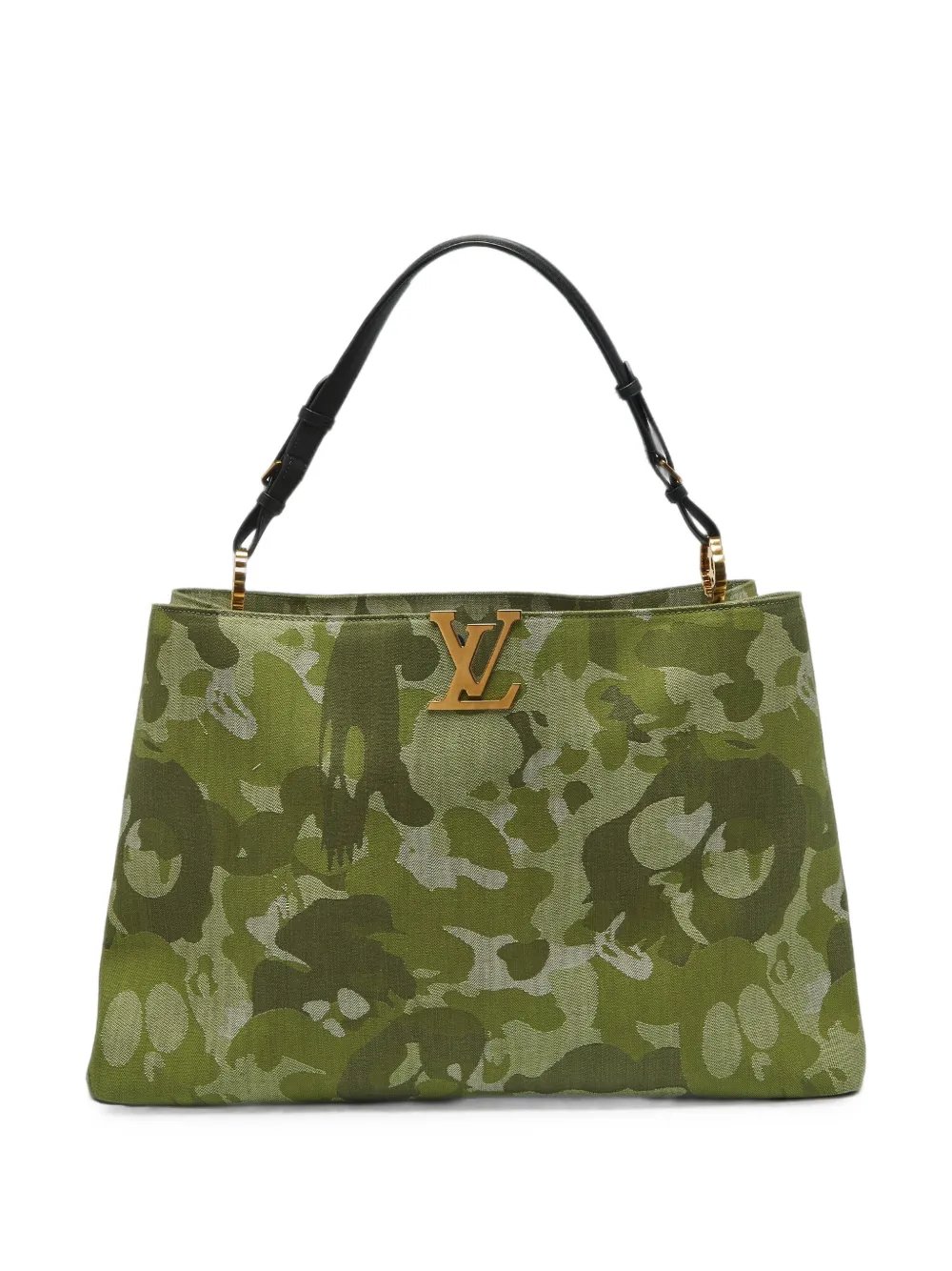 x Takashi Murakami XXL ArtyCapucines camouflage tote bag