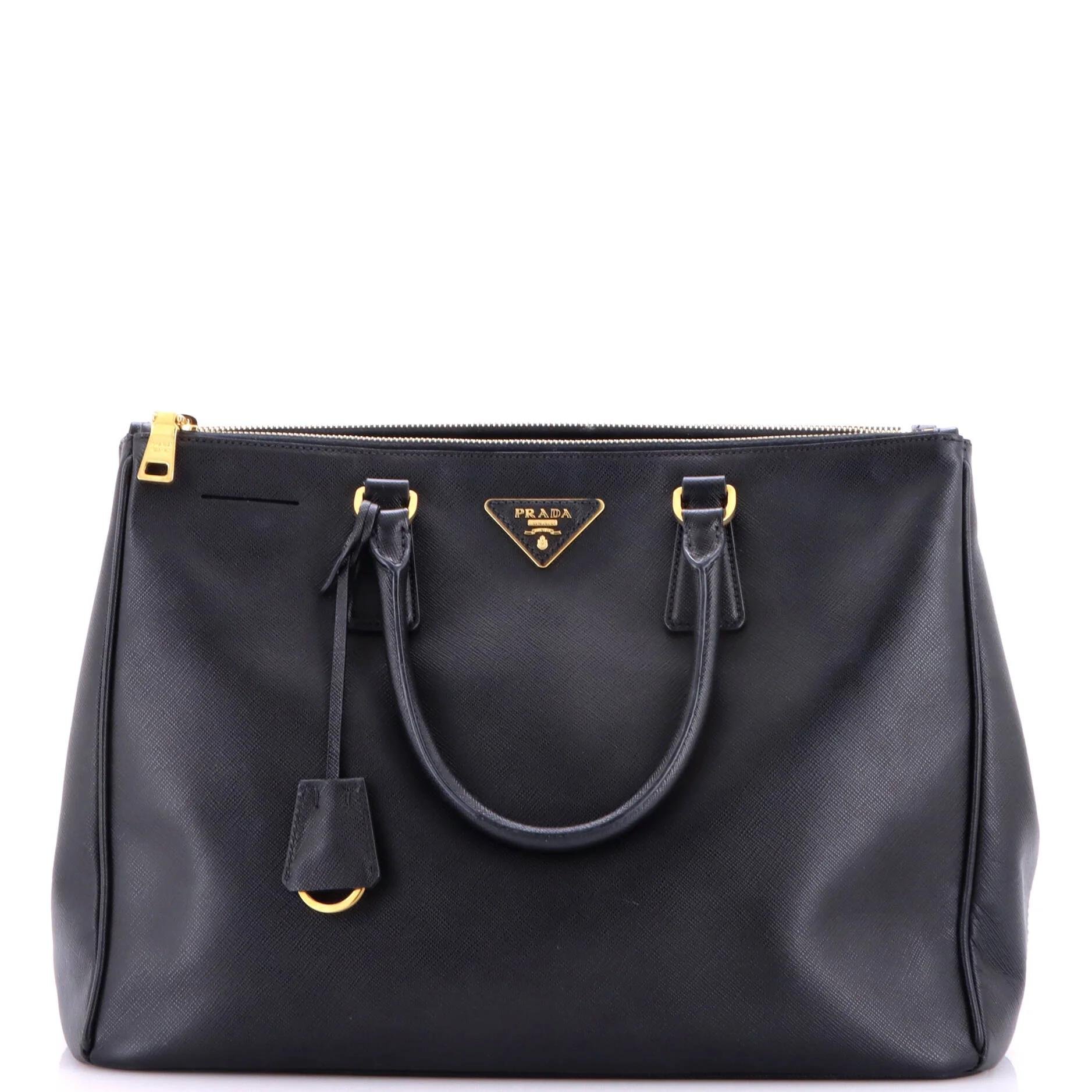 Leather tote