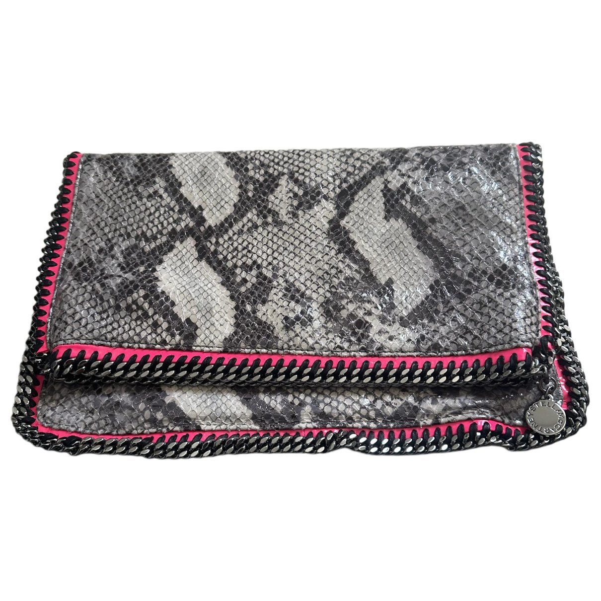 Stella McCartney Falabella vegan leather clutch bag