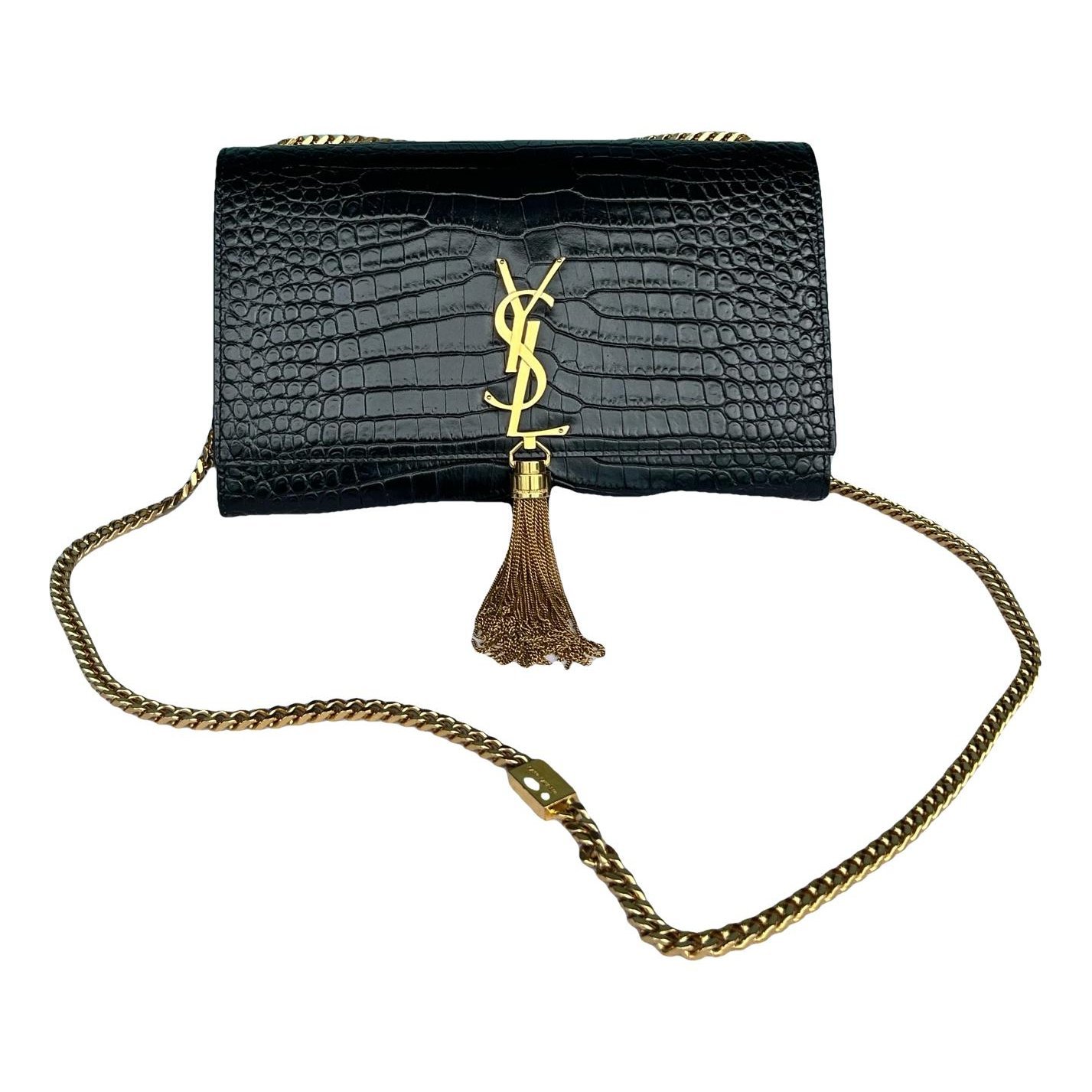 Pompom Kate leather handbag