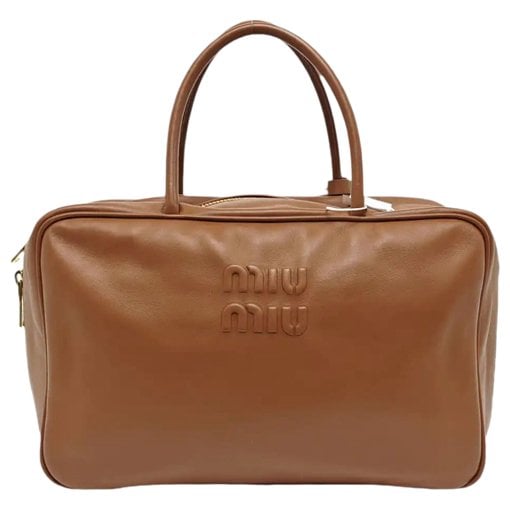 Beau leather handbag