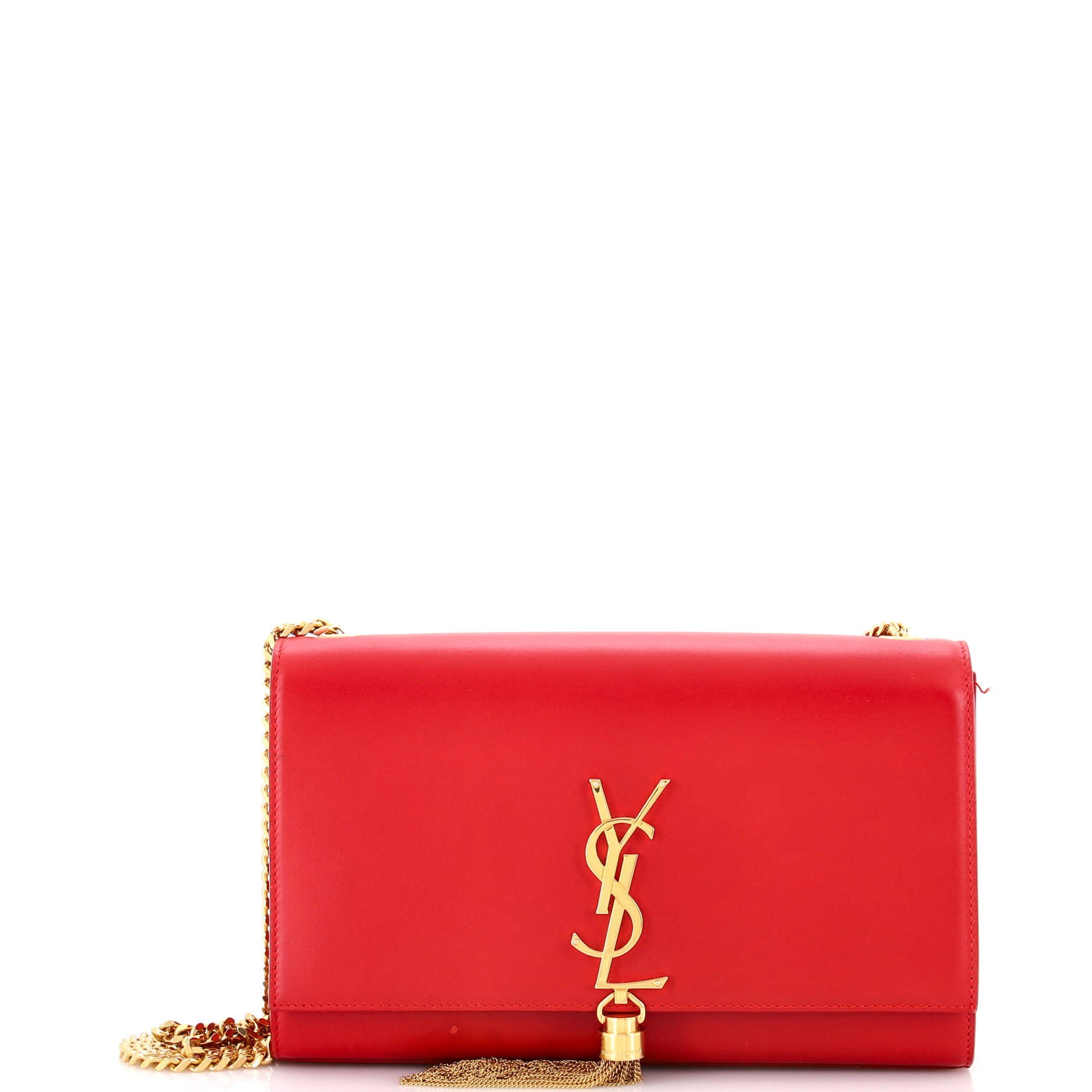 Classic Monogram Tassel Crossbody Bag Leather Medium