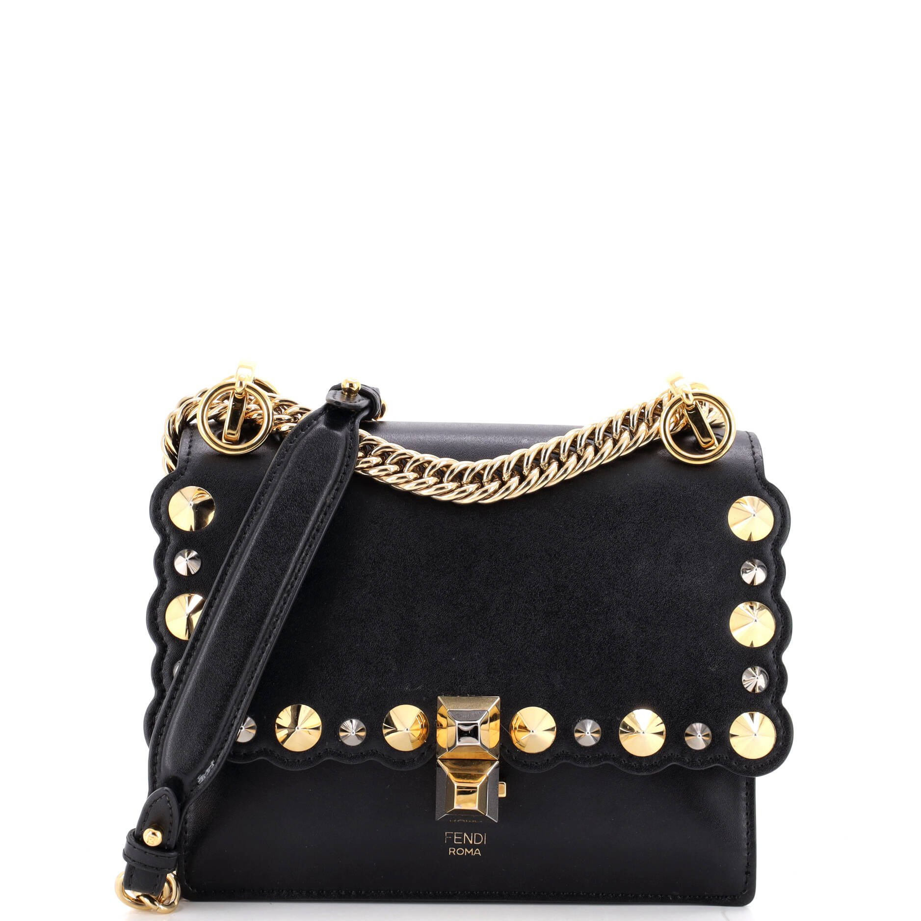 Kan I Bag Studded Leather Small