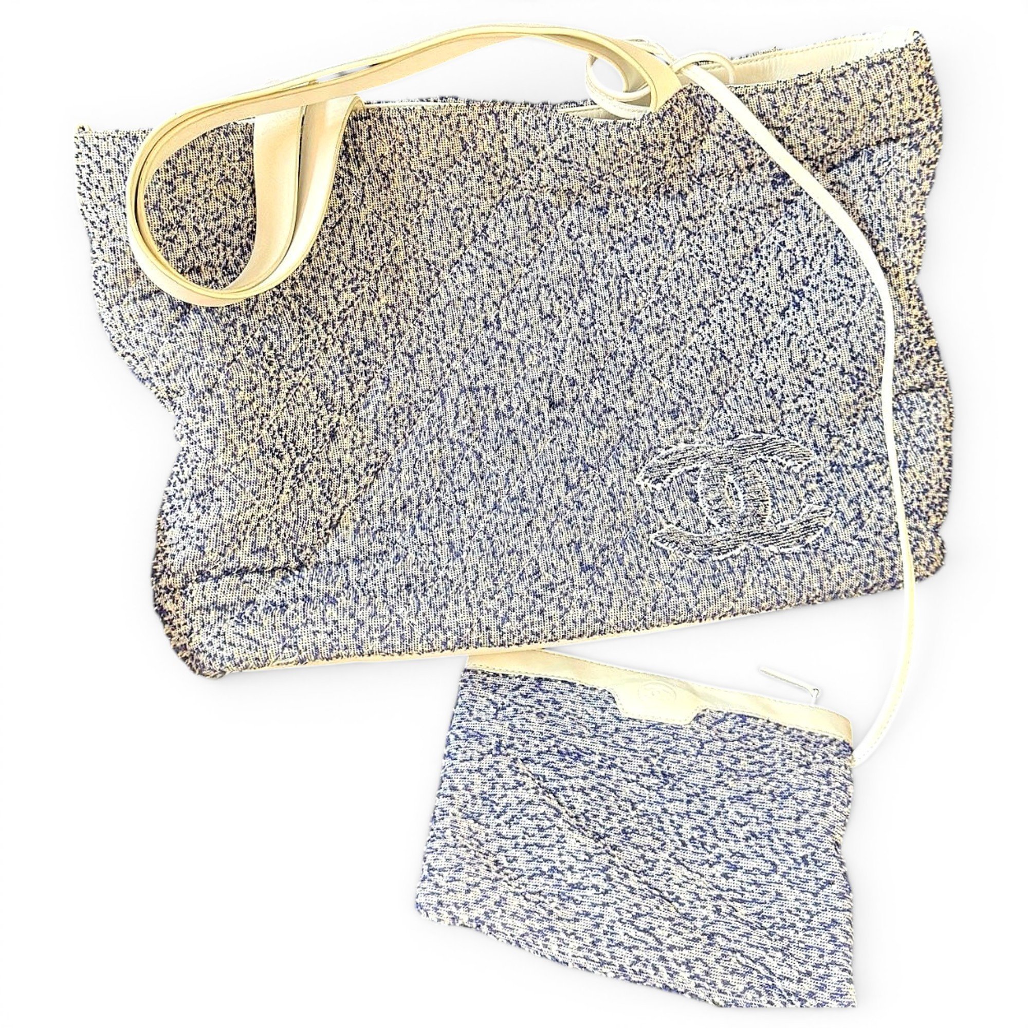 Tweed tote