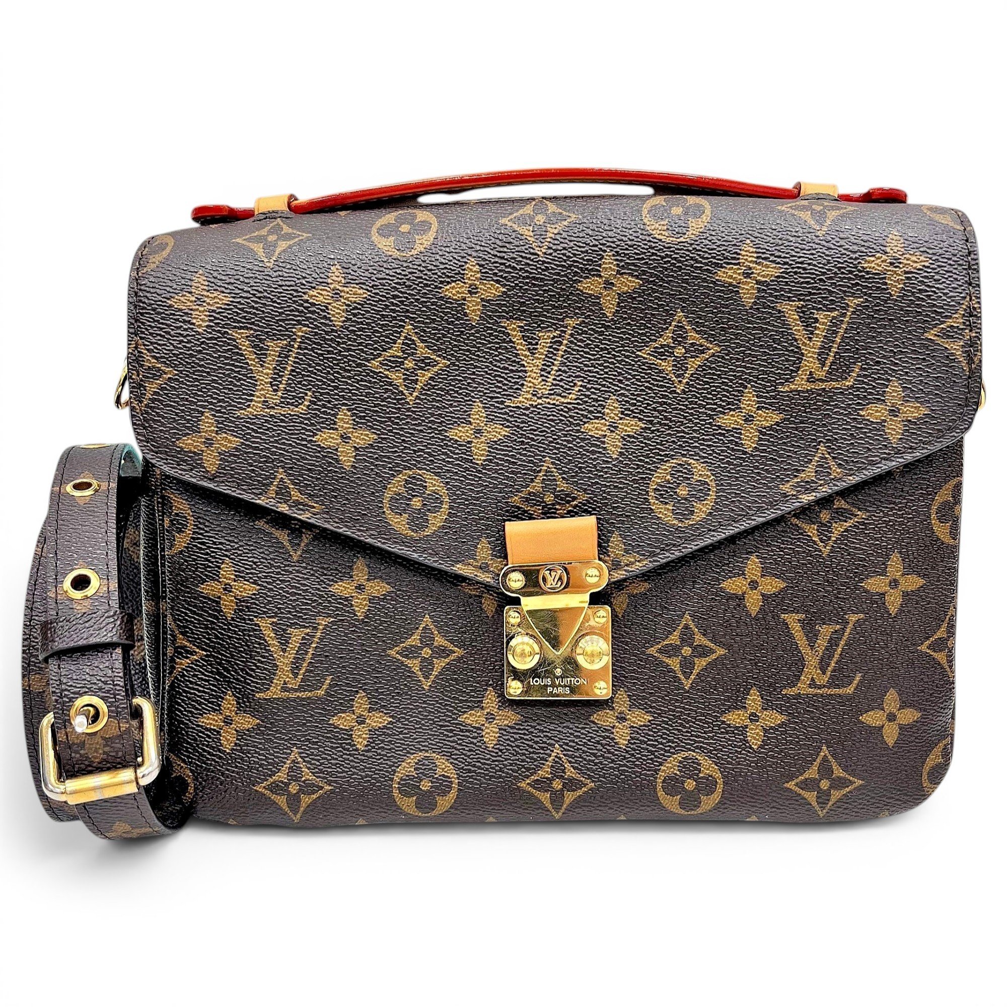 Metis leather crossbody bag