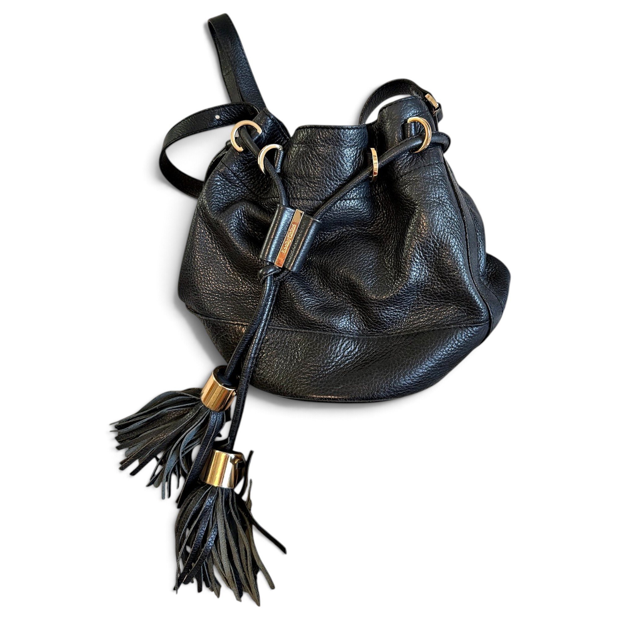 Leather crossbody bag