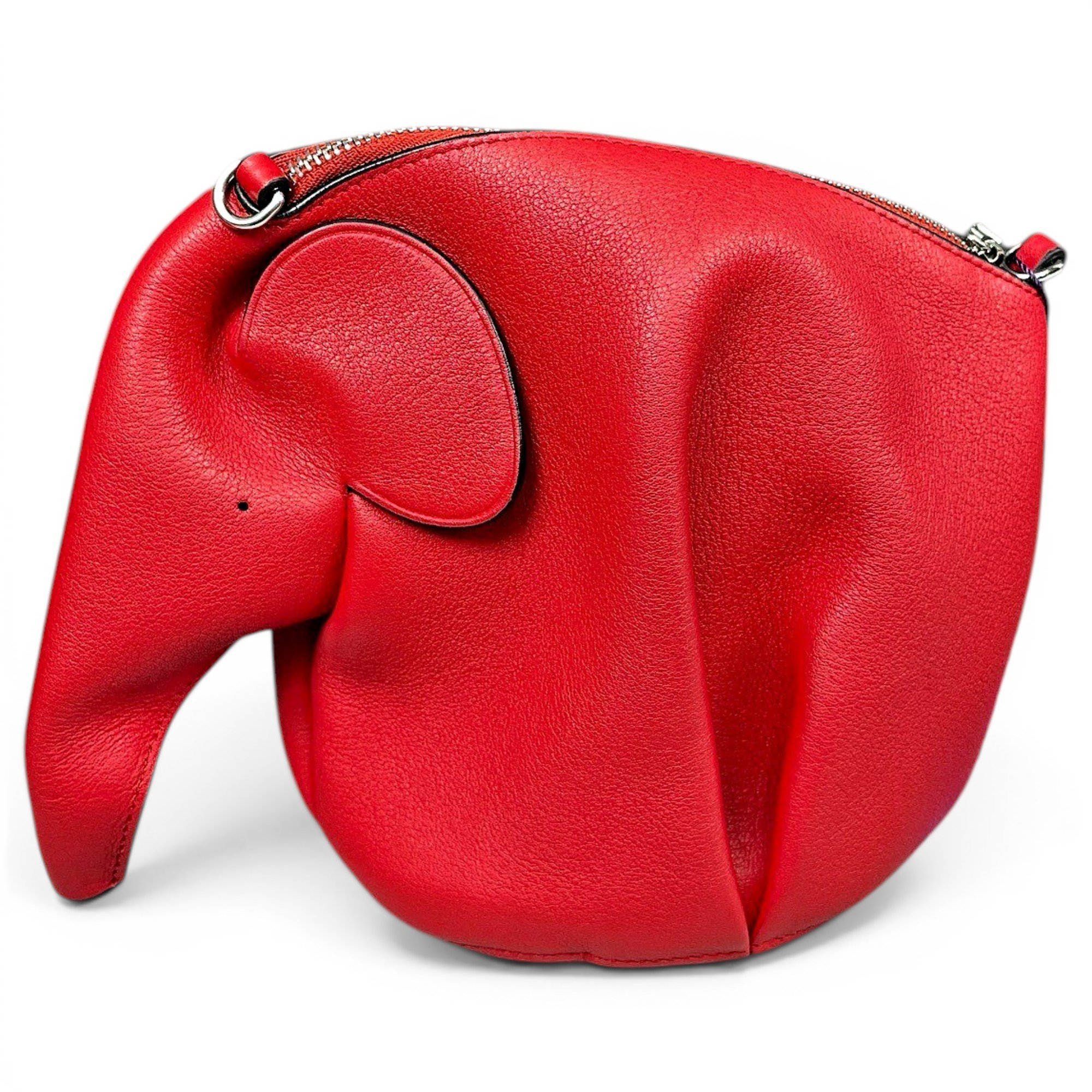 Animals leather crossbody bag