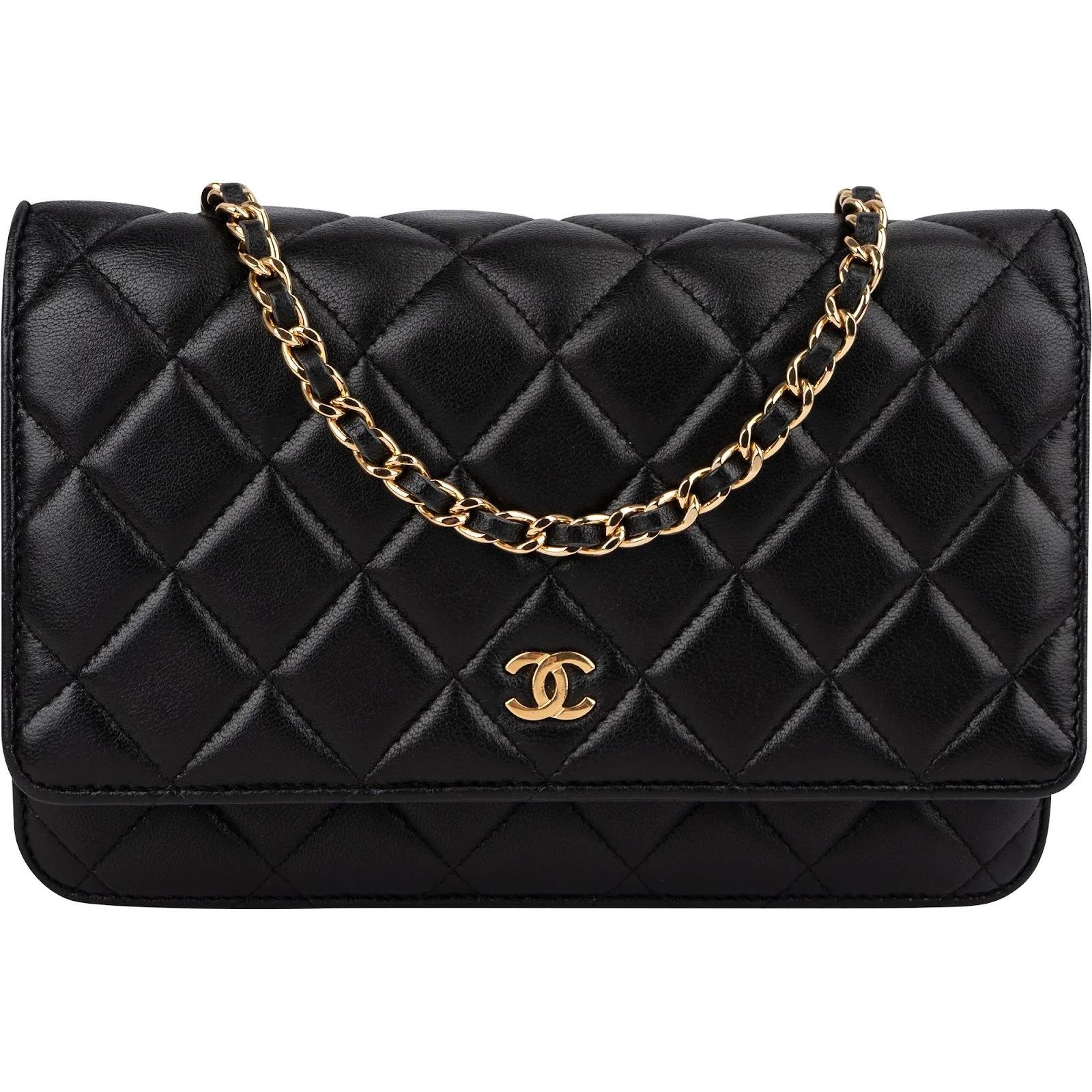 Wallet On Chain Timeless/Classique leather crossbody bag