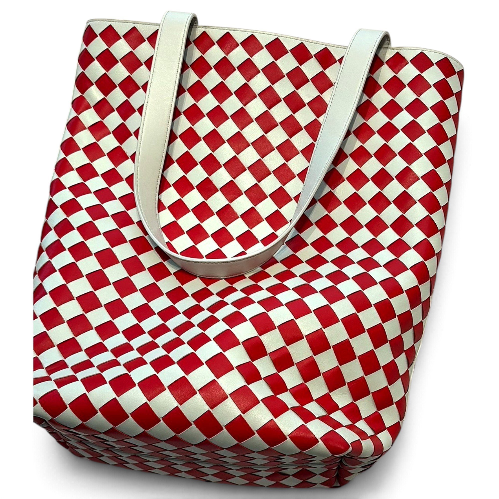 Leather tote