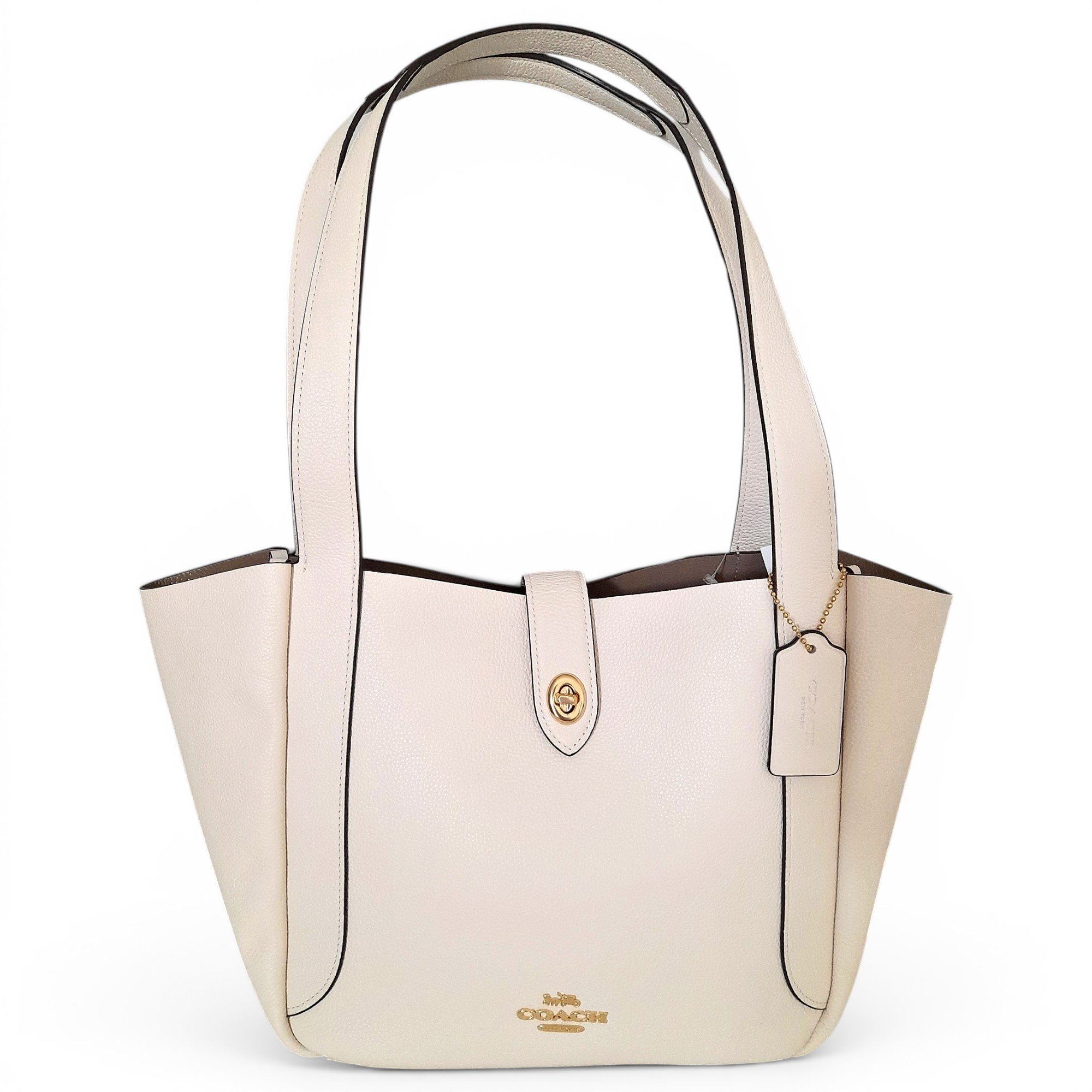 Leather tote