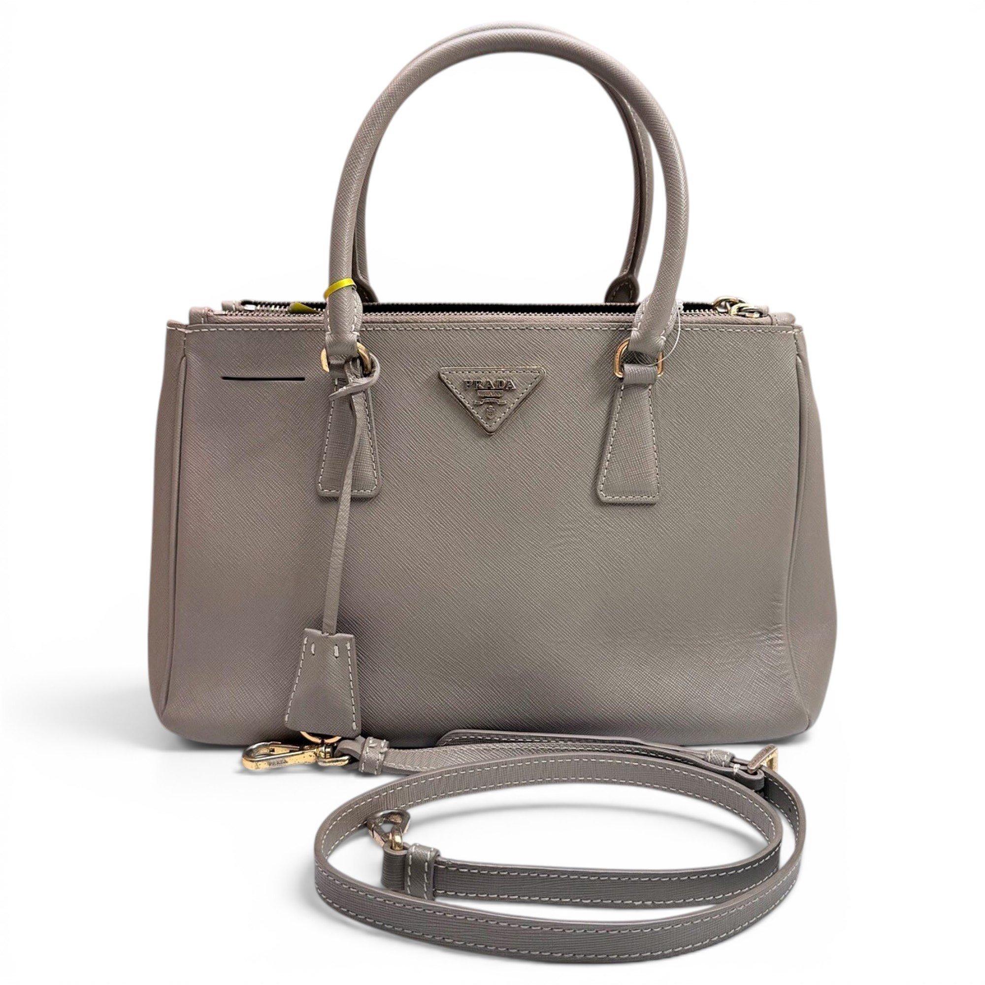 Galleria leather handbag