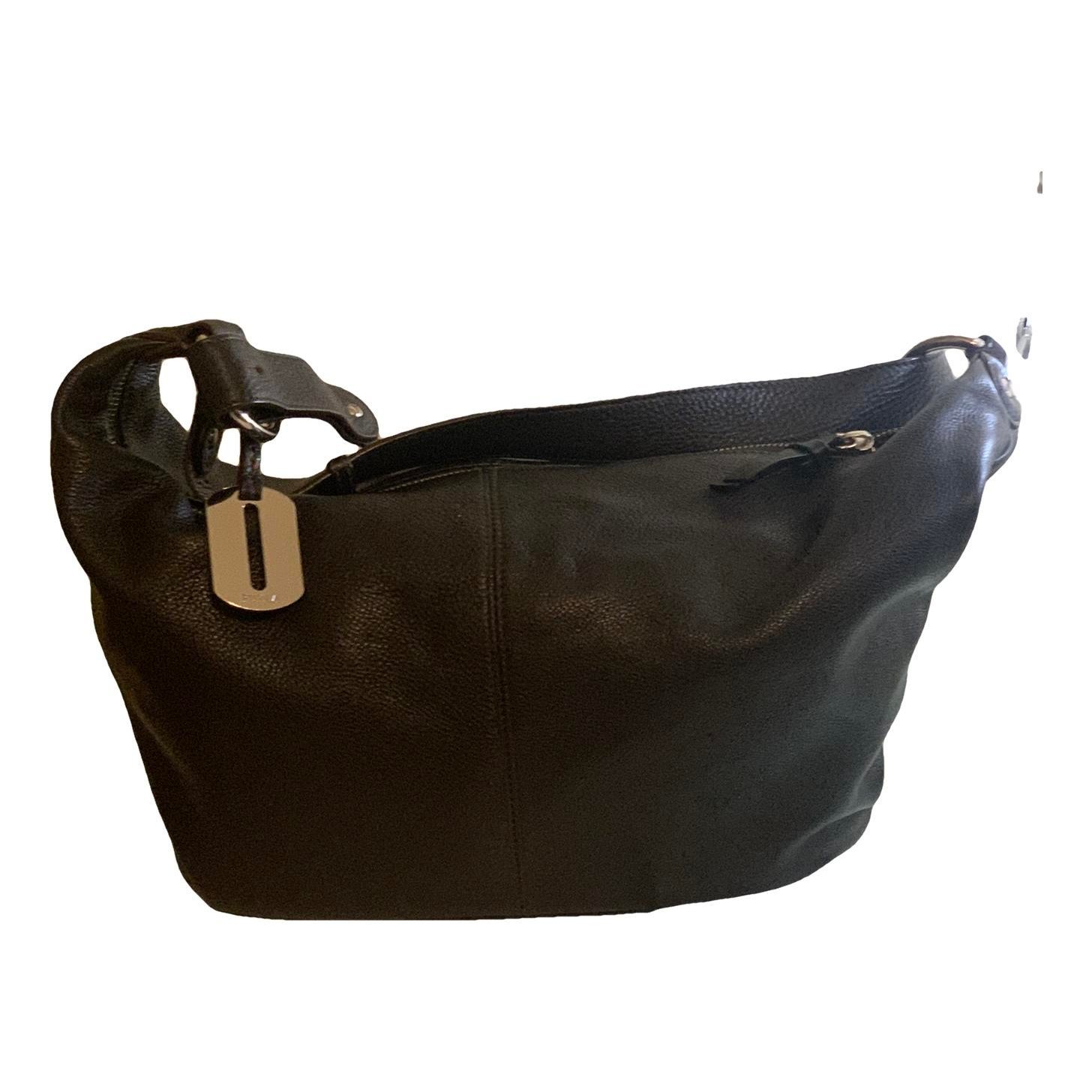 Leather crossbody bag