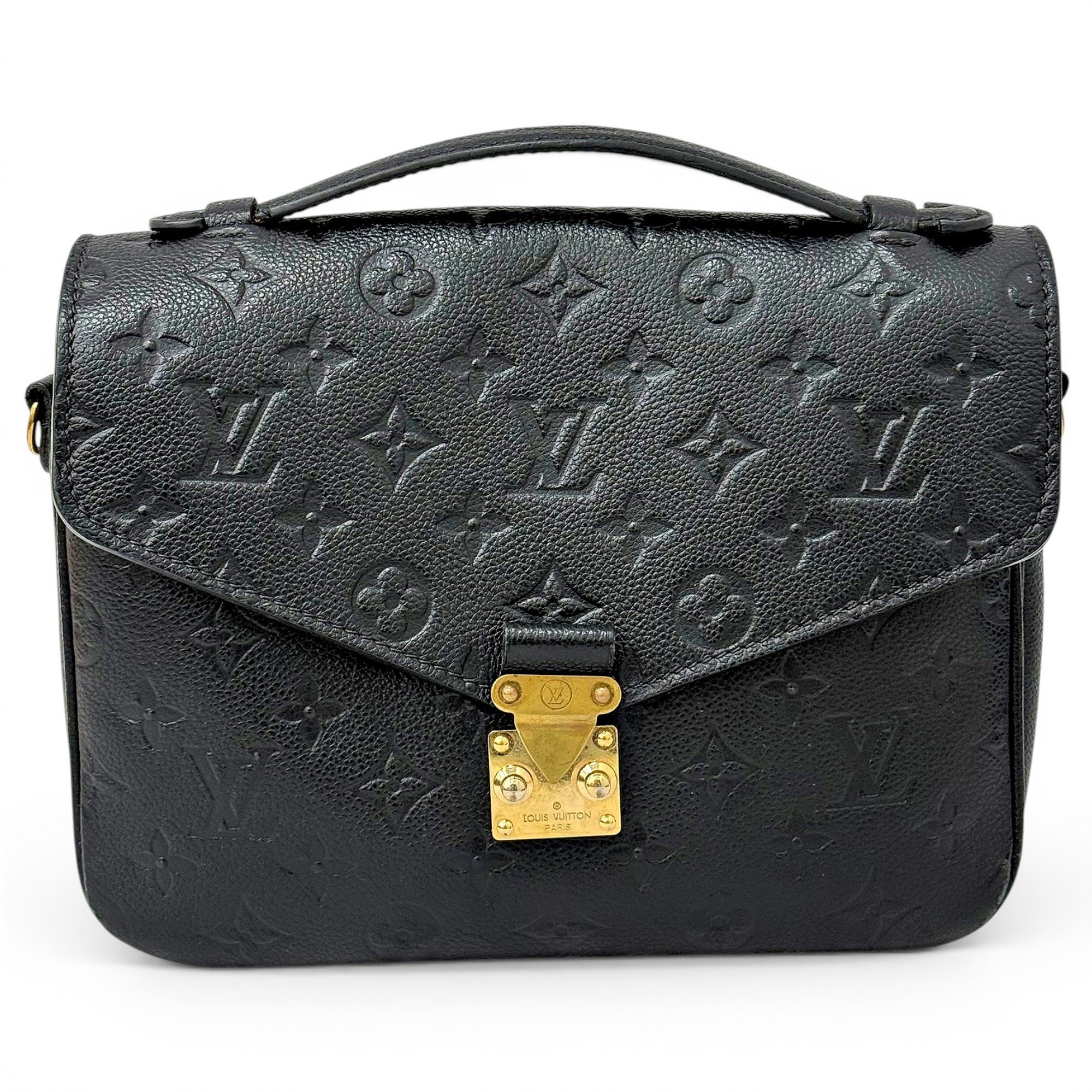 Metis leather handbag
