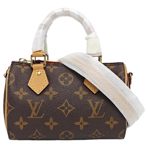 Nano Speedy / Mini HL leather handbag