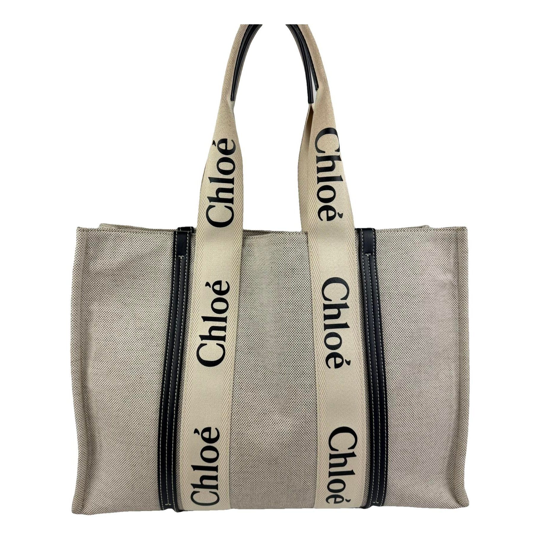 Woody cloth tote