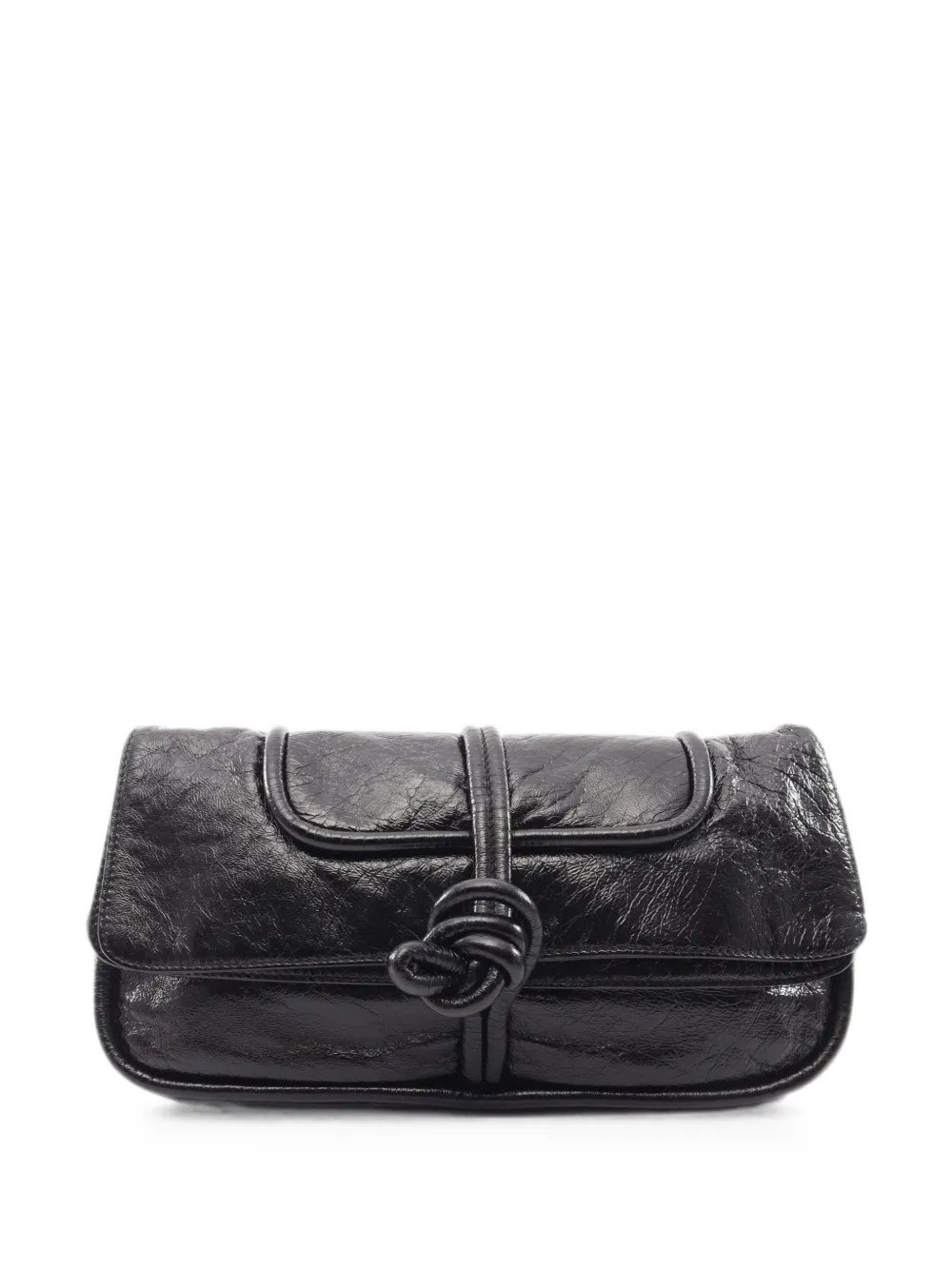 2000s Twisted Knot clutch bag