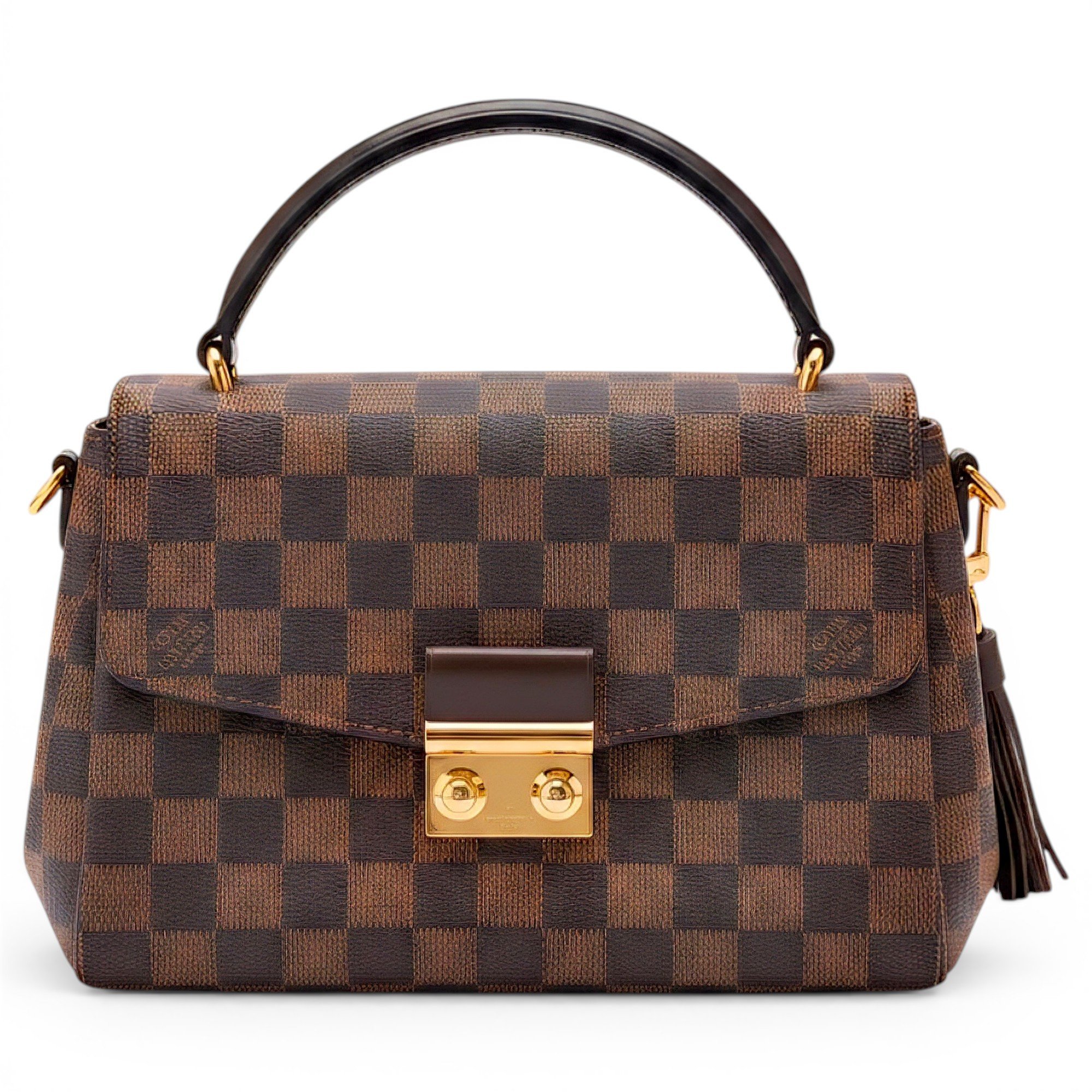 Croisette leather handbag