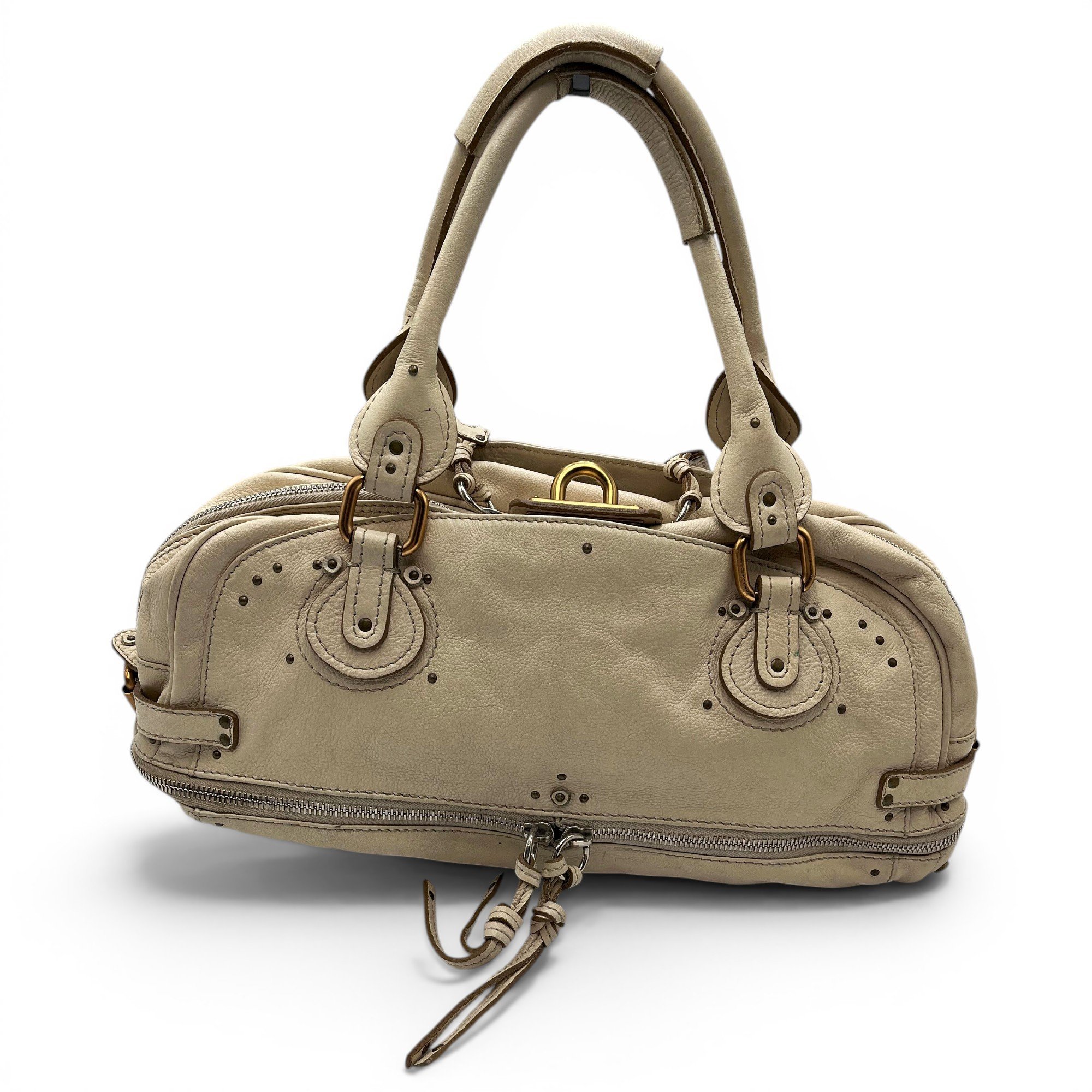 Paddington, Zip leather handbag