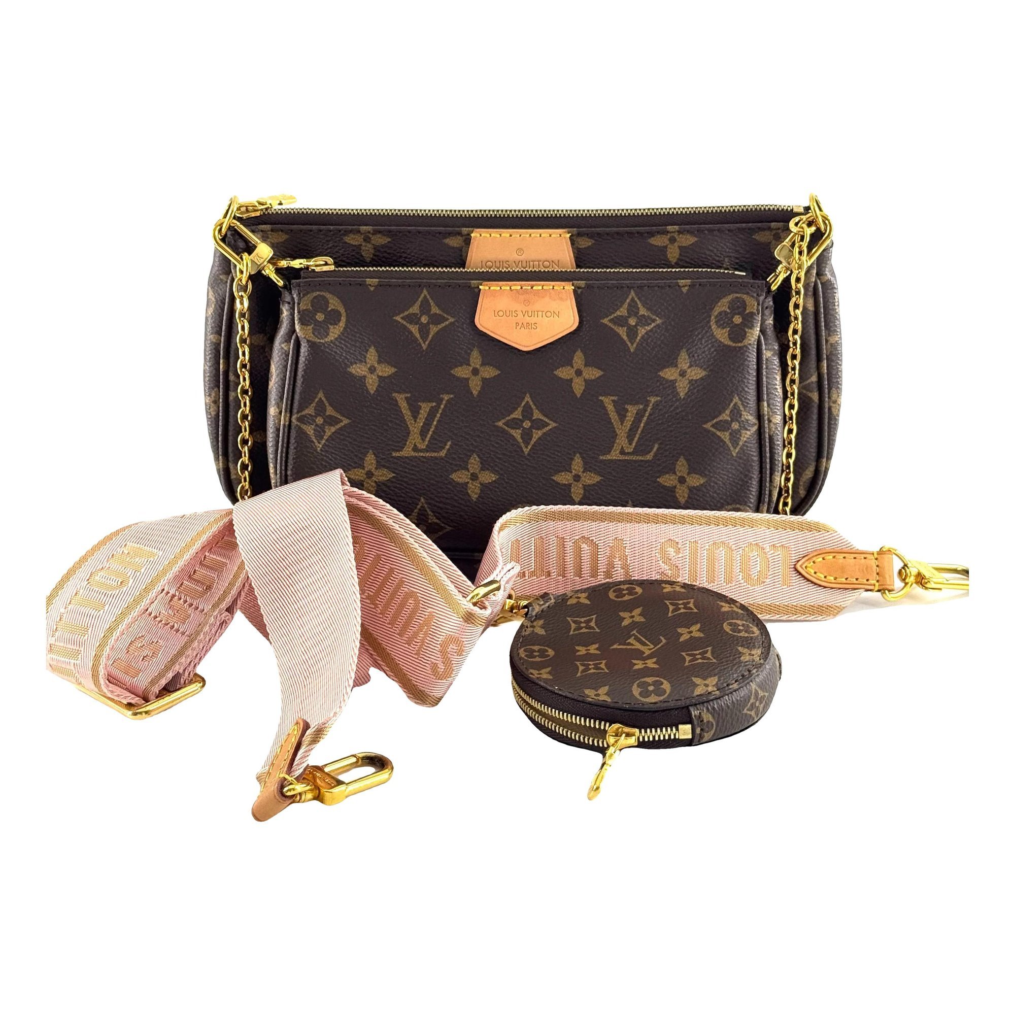 Multi Pochette Accessoires leather crossbody bag