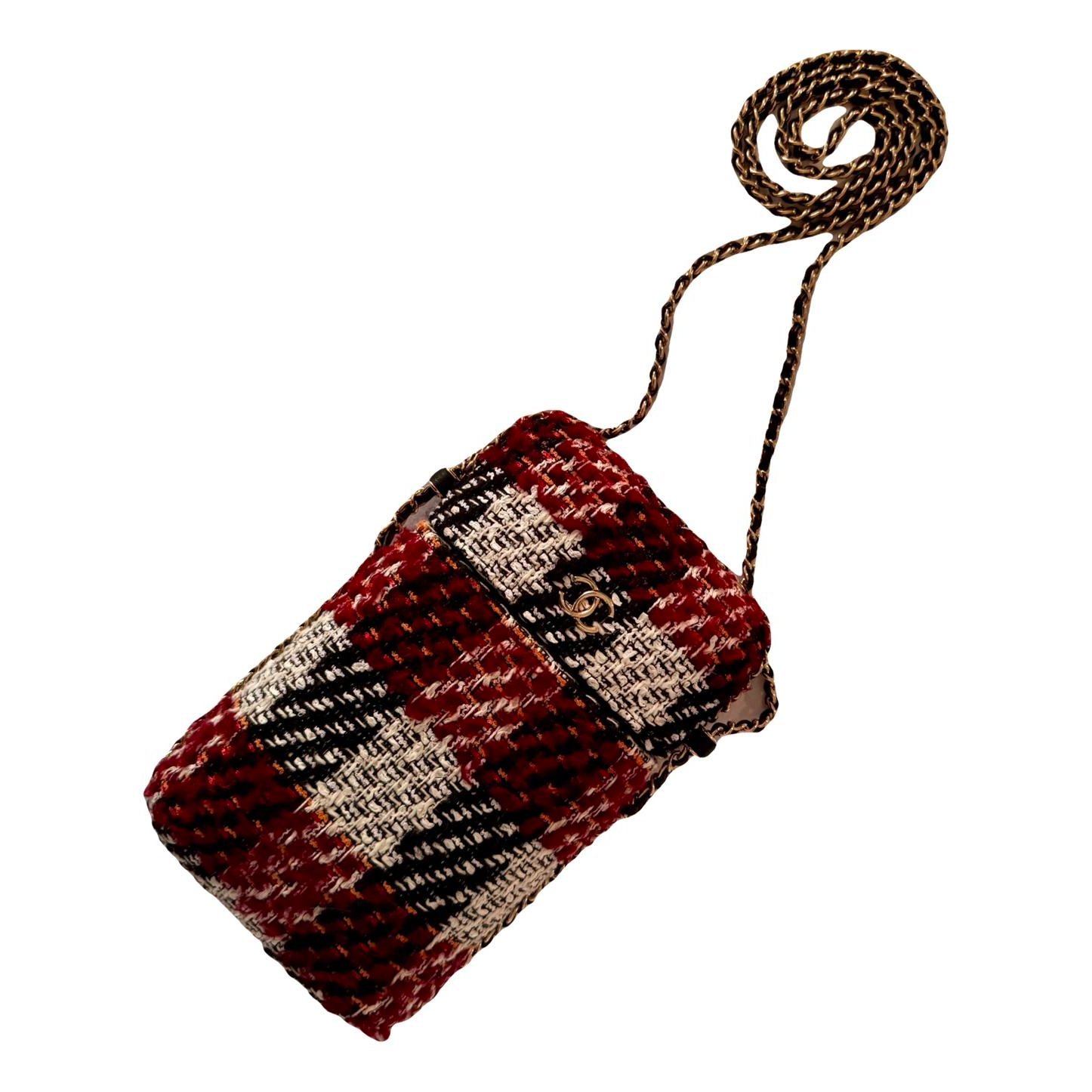 Tweed crossbody bag