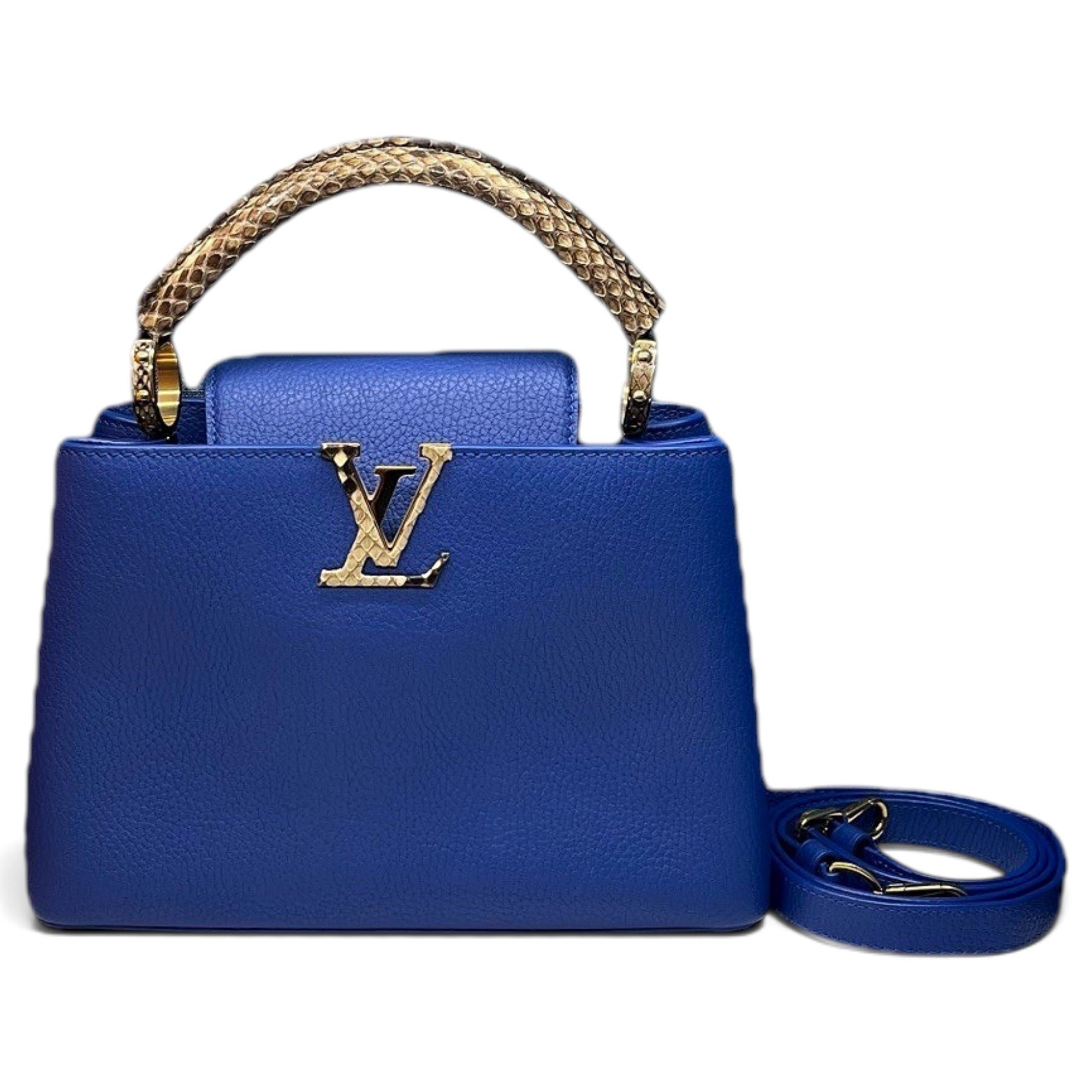 Capucines leather handbag
