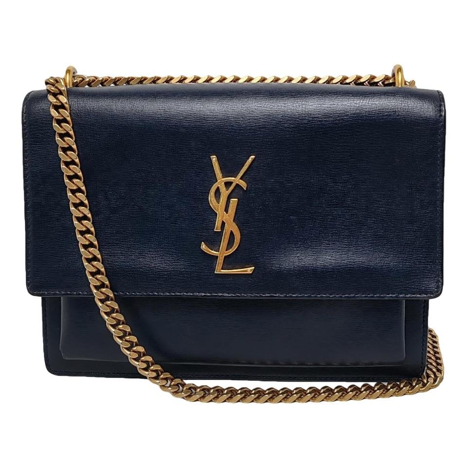 Sunset leather crossbody bag