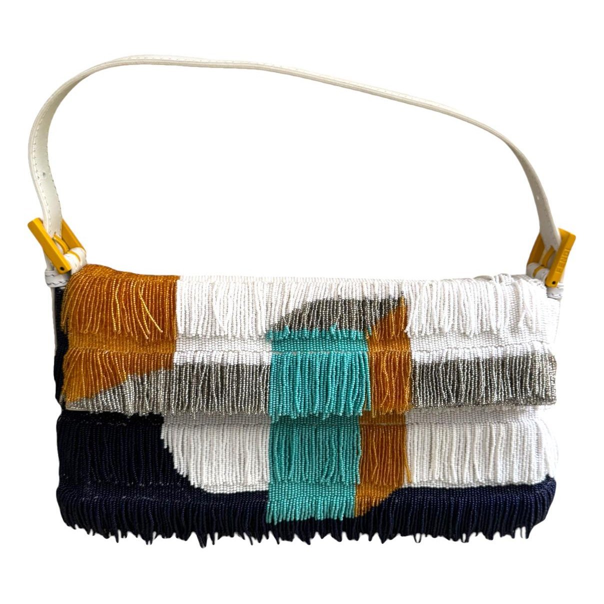 Baguette glitter handbag