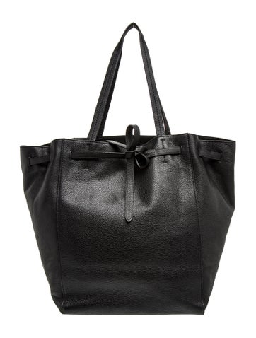 Leather Cabas Phantom Medium