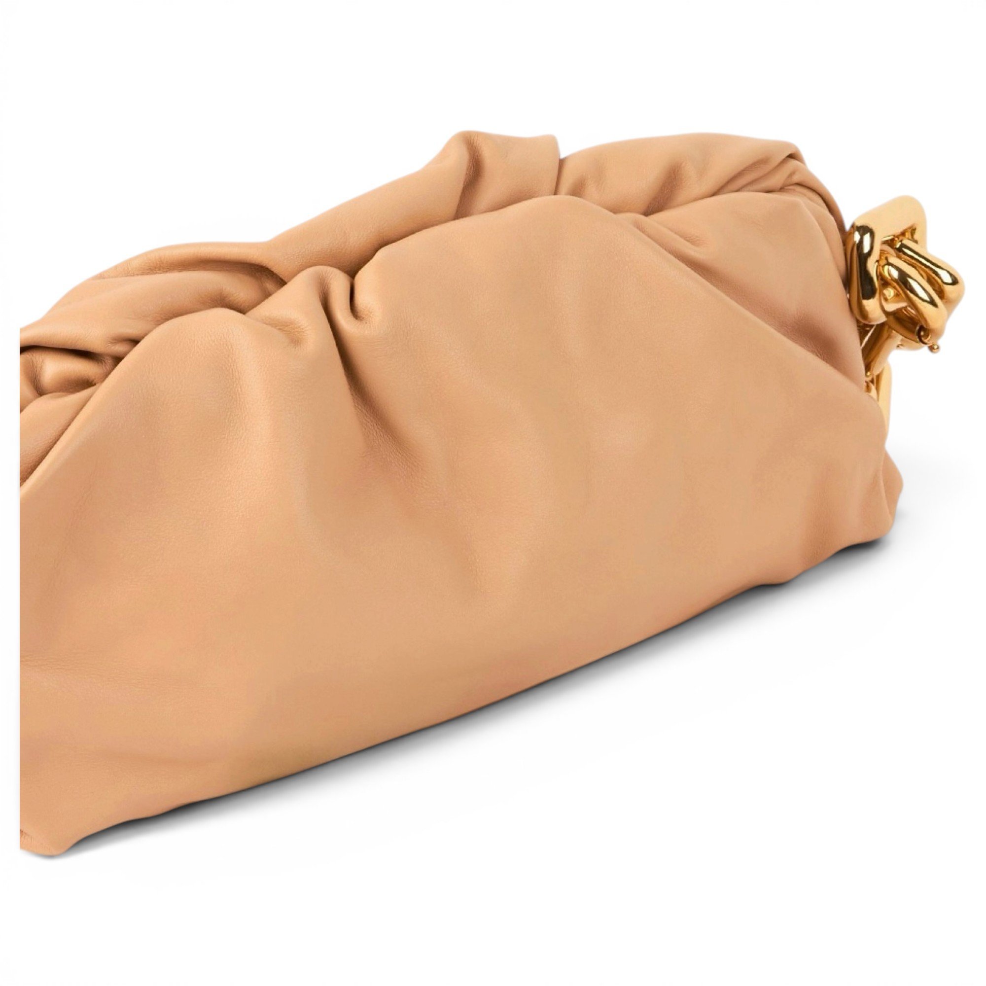 Chain Pouch leather handbag