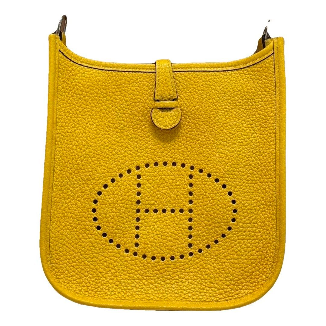 Mini Evelyne leather handbag